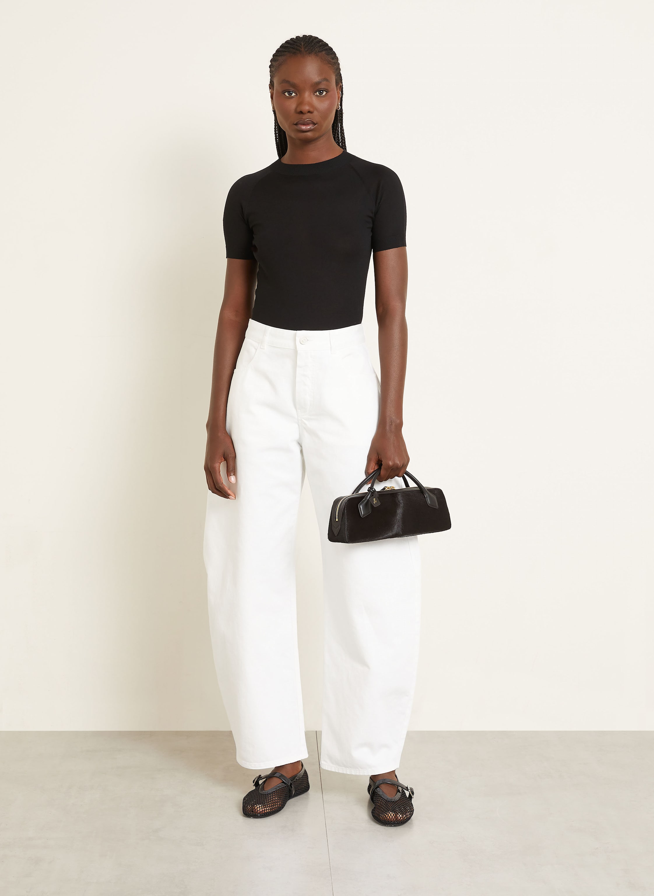 Thumbnail - Alaïa Clutch Le Teckel braun