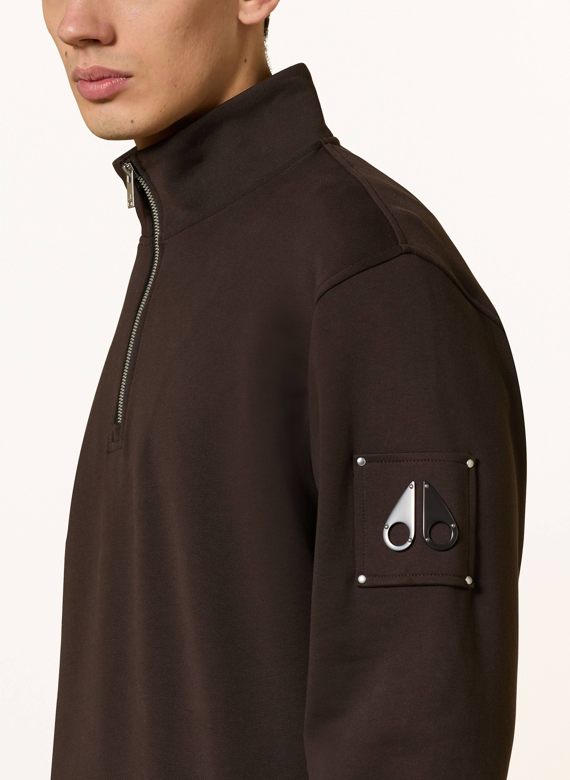 Thumbnail - Moose Knuckles Sweat-Troyer Hartsfield braun