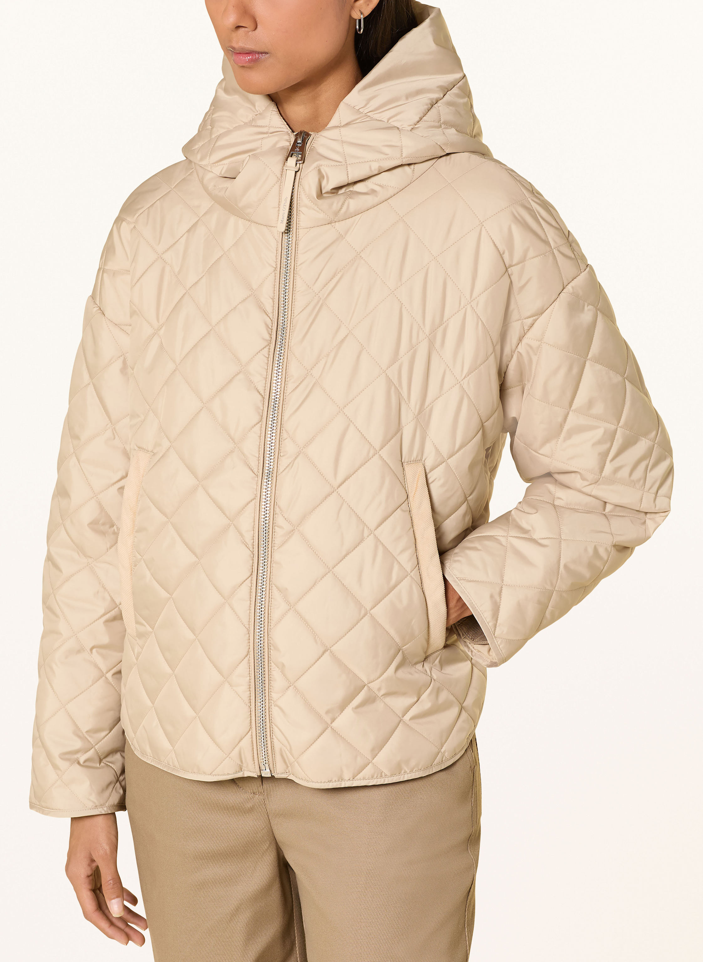 Thumbnail - Marc O'polo Steppjacke beige