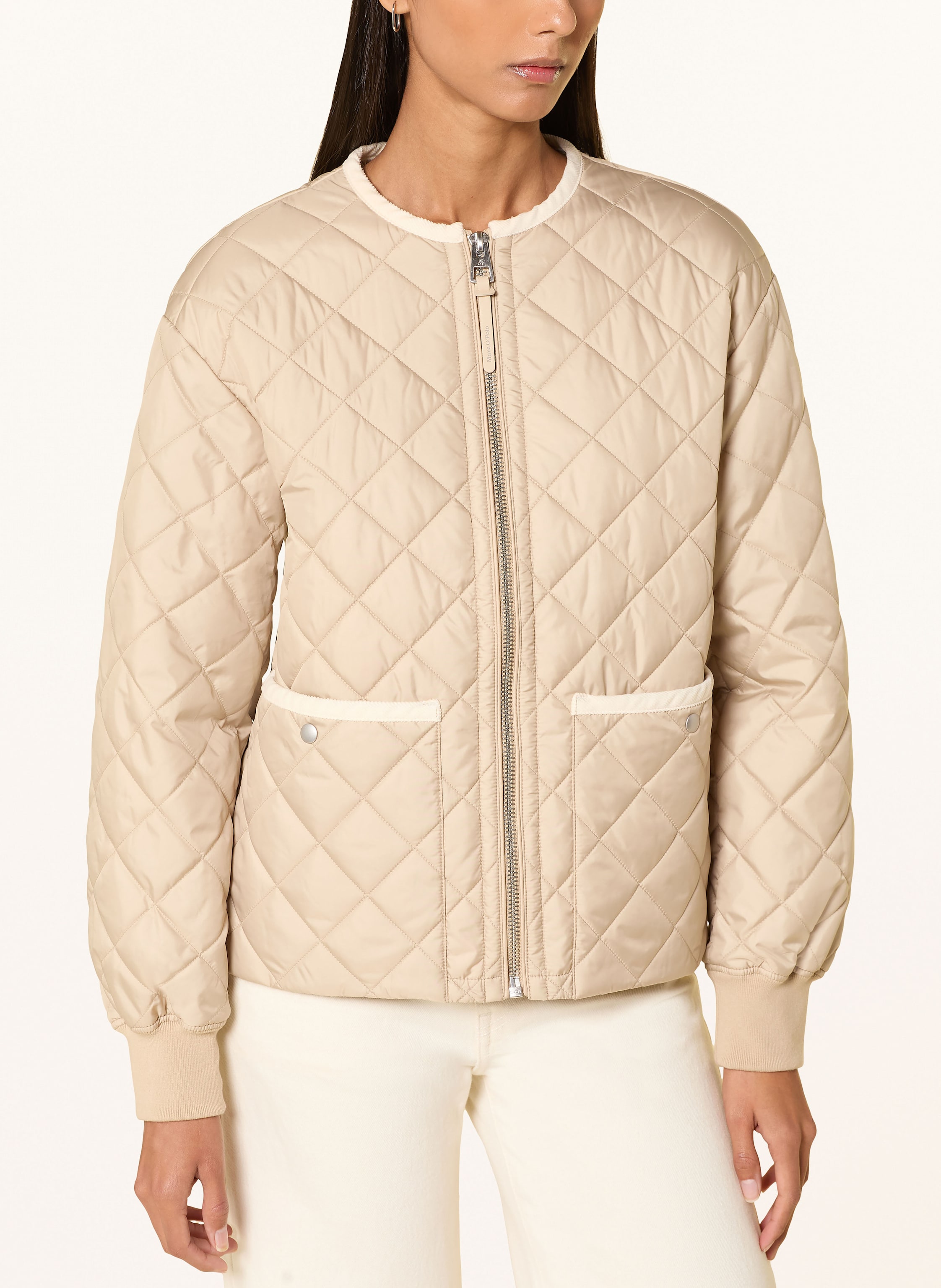 Thumbnail - Marc O'polo Steppjacke beige