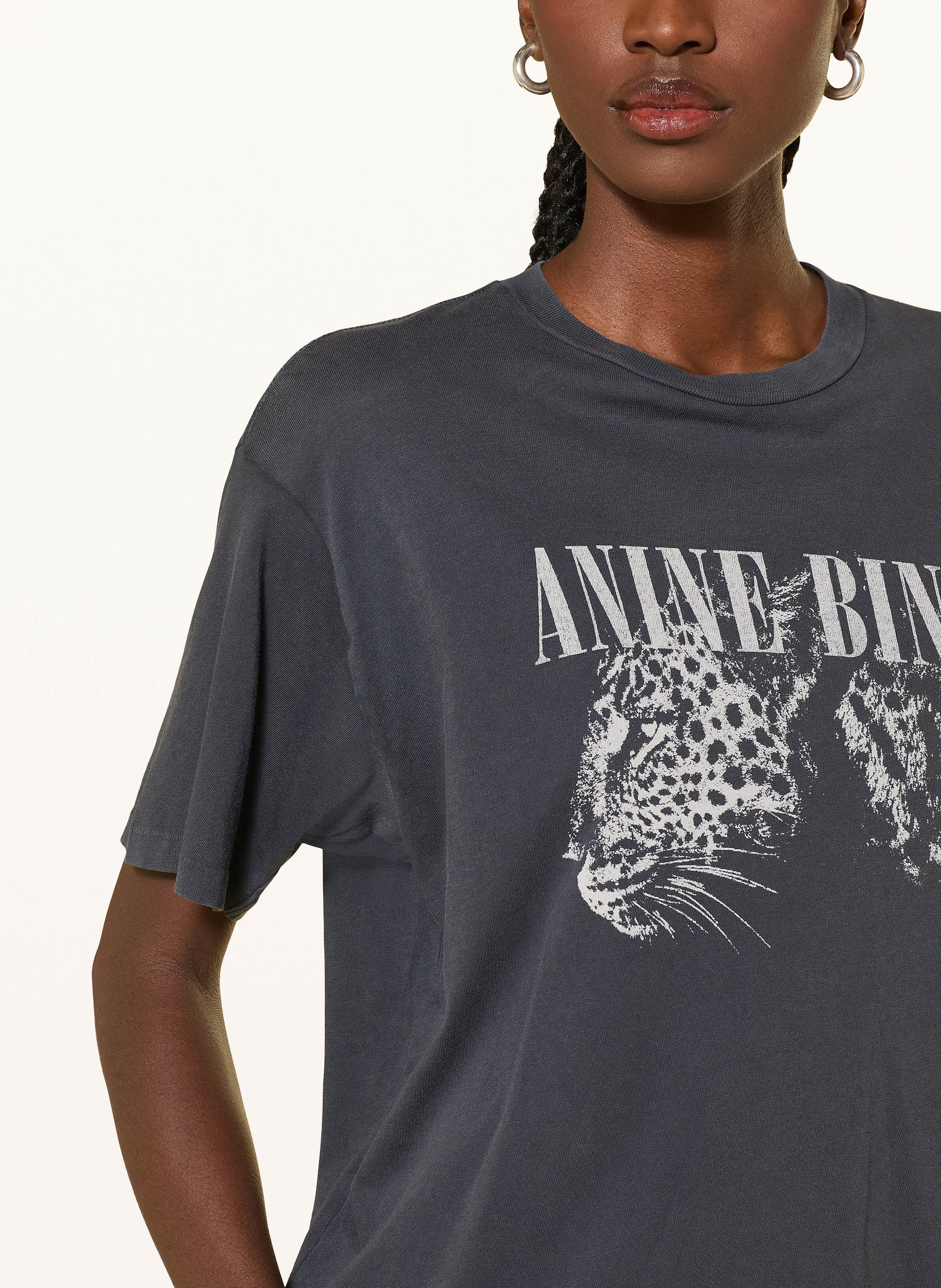 Thumbnail - Anine Bing T-Shirt Cohen grau