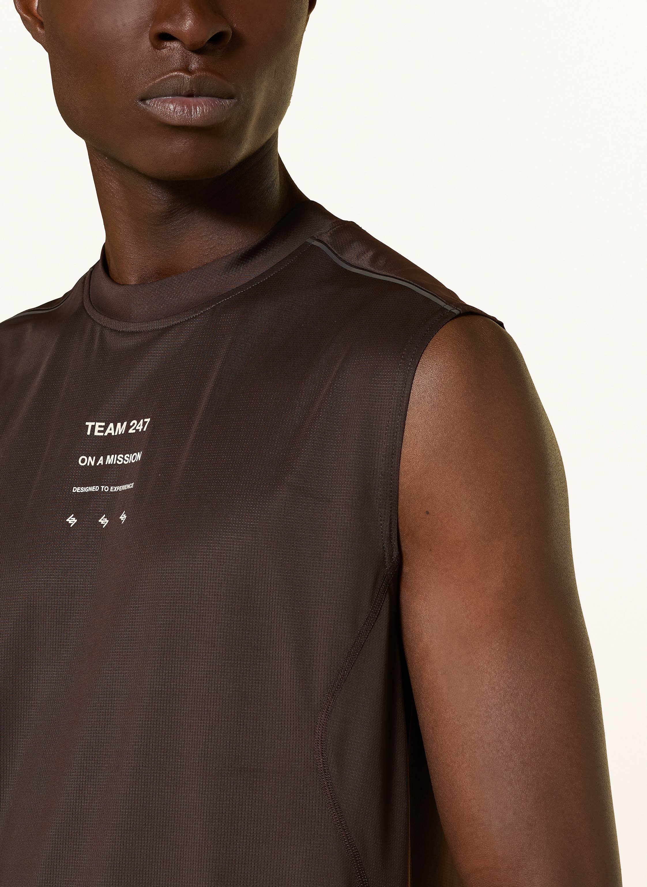 Thumbnail - 247 Represent Lauftop Trail Tank braun