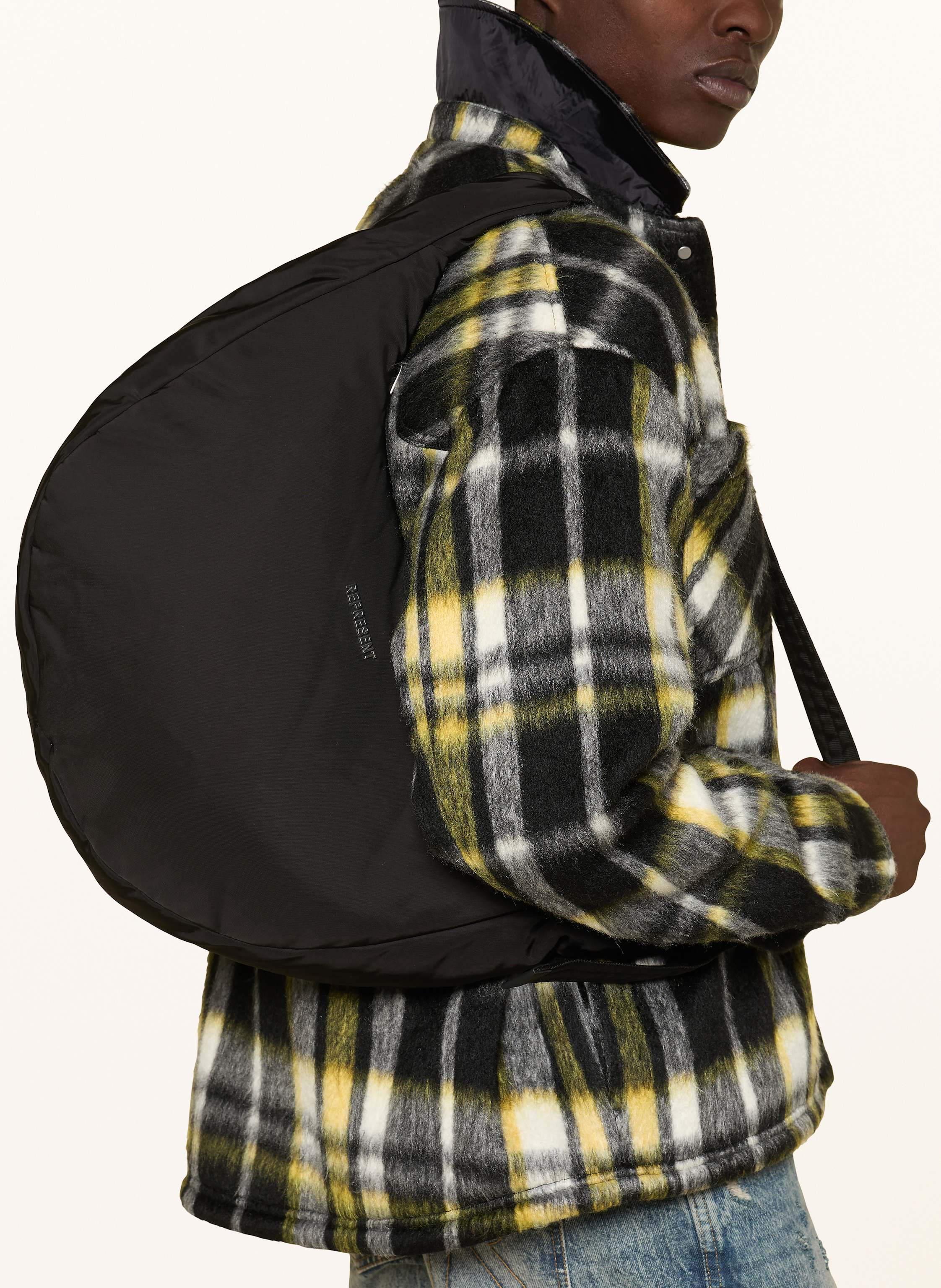 Thumbnail - Represent Umhängetasche Padded Sling Bag schwarz