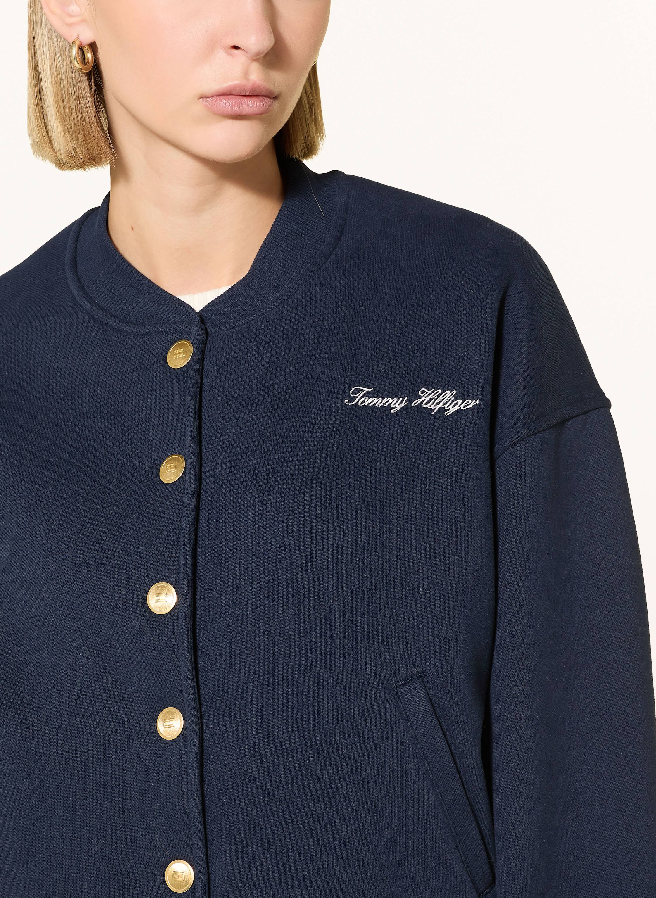 Thumbnail - Tommy Hilfiger Sweat-Blouson blau