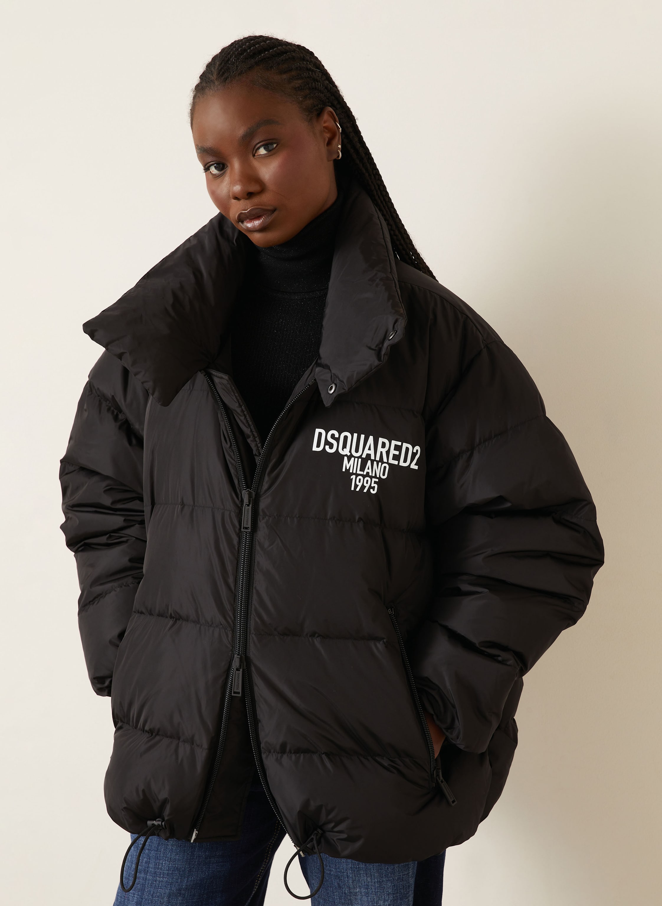 Thumbnail - dsquared2 Steppjacke schwarz