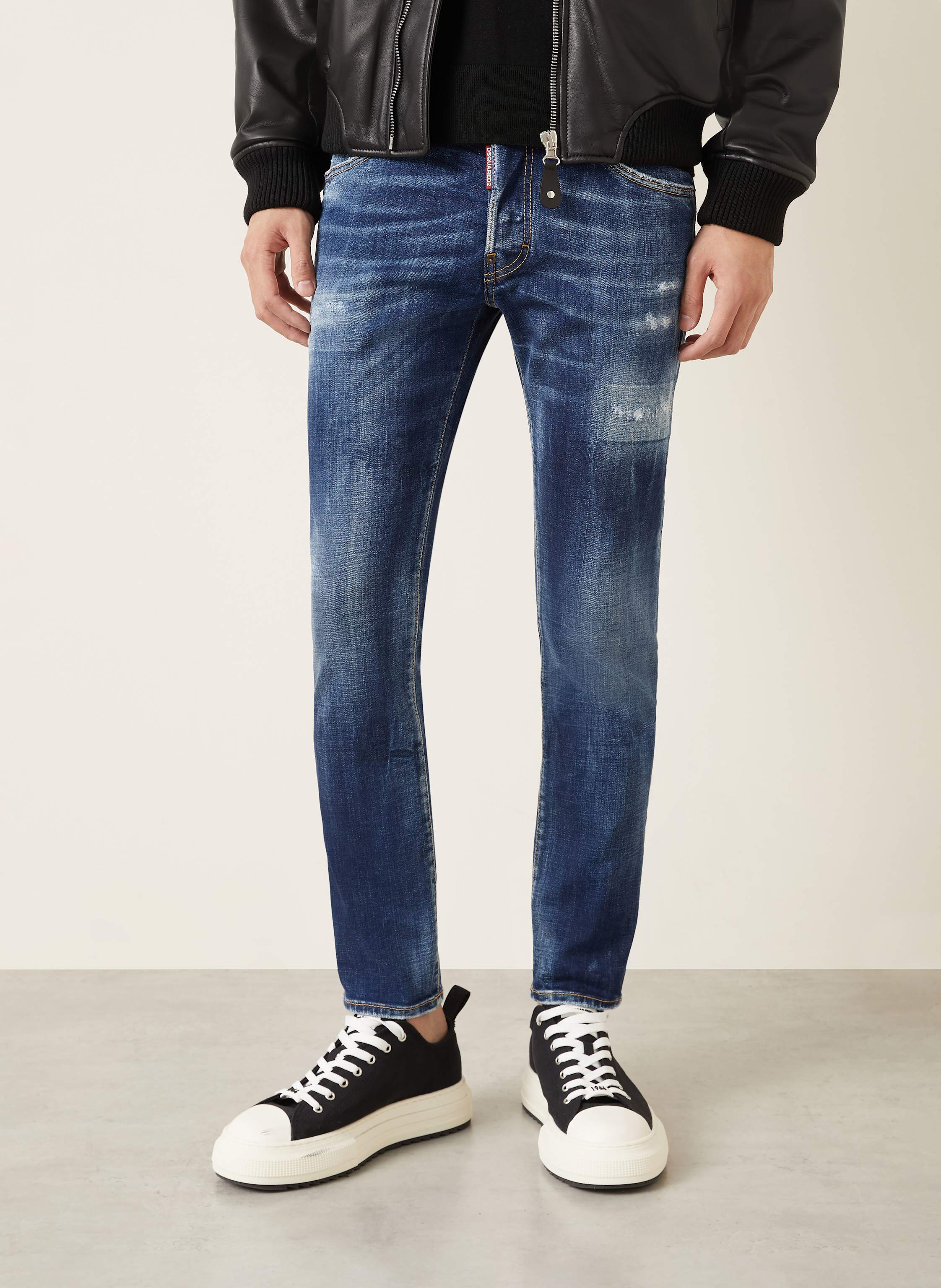 Thumbnail - dsquared2 Jeans Slim Fit blau