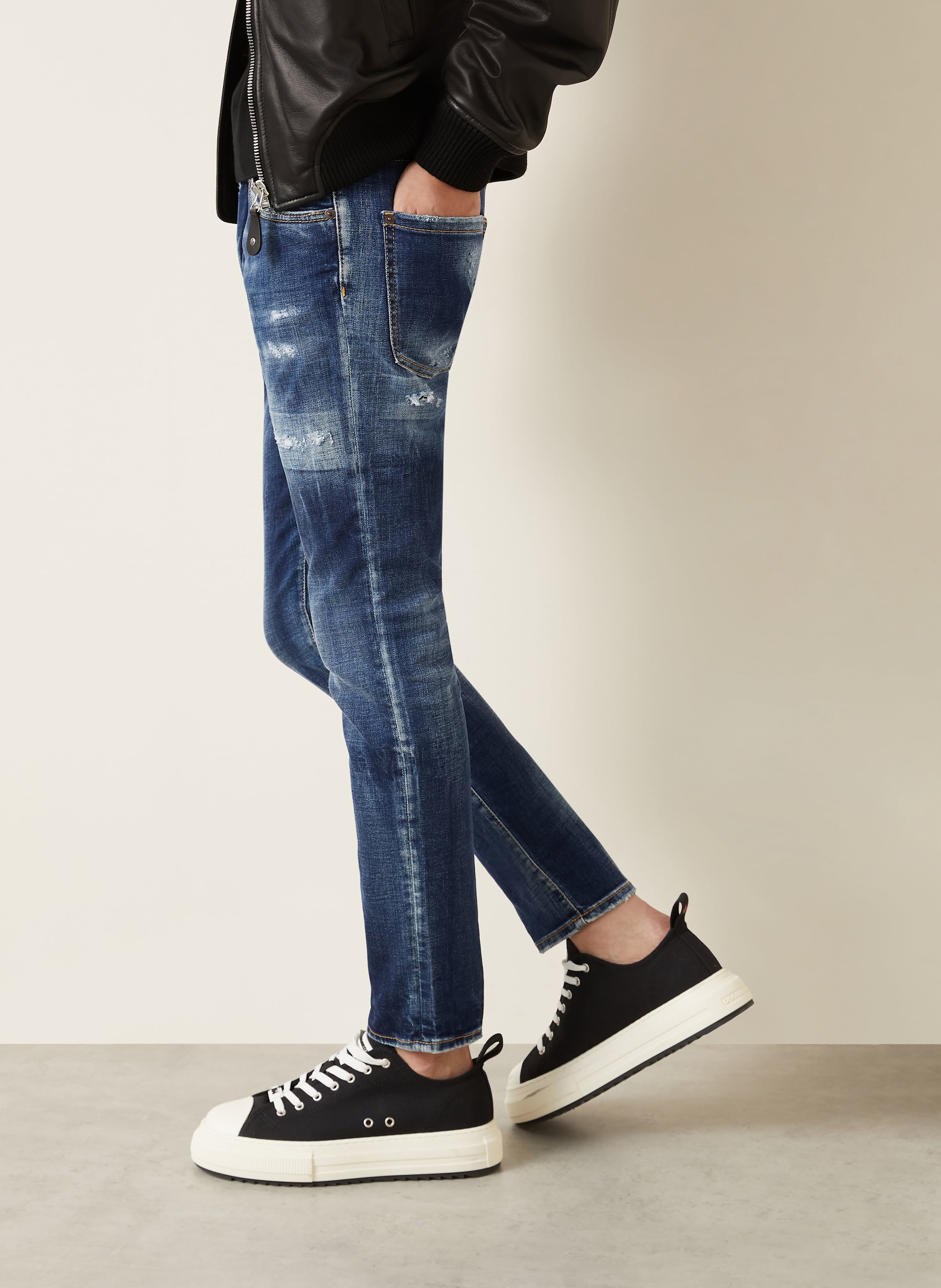 Thumbnail - dsquared2 Jeans Slim Fit blau