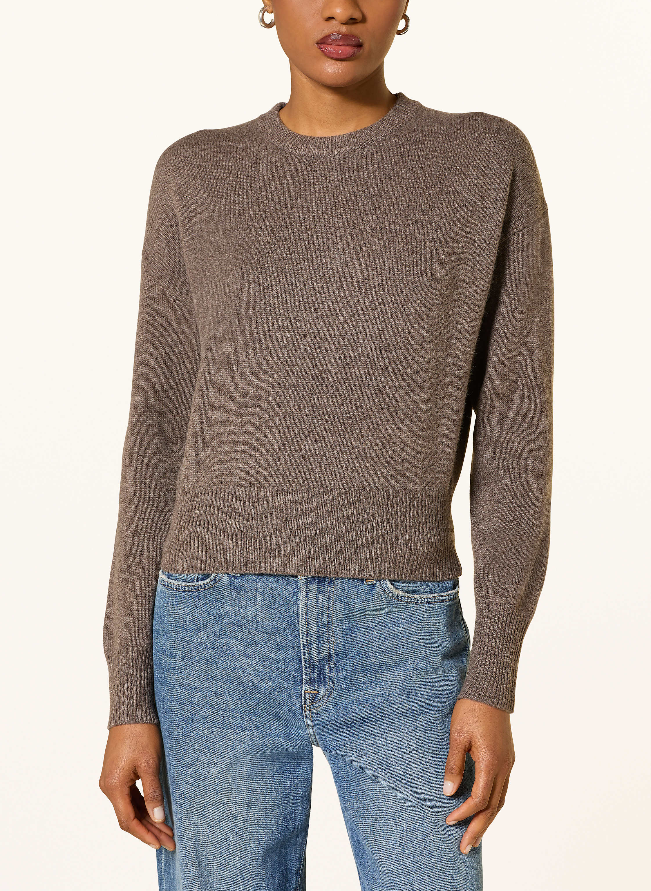 Thumbnail - Ftc Cashmere Cashmere-Pullover grau