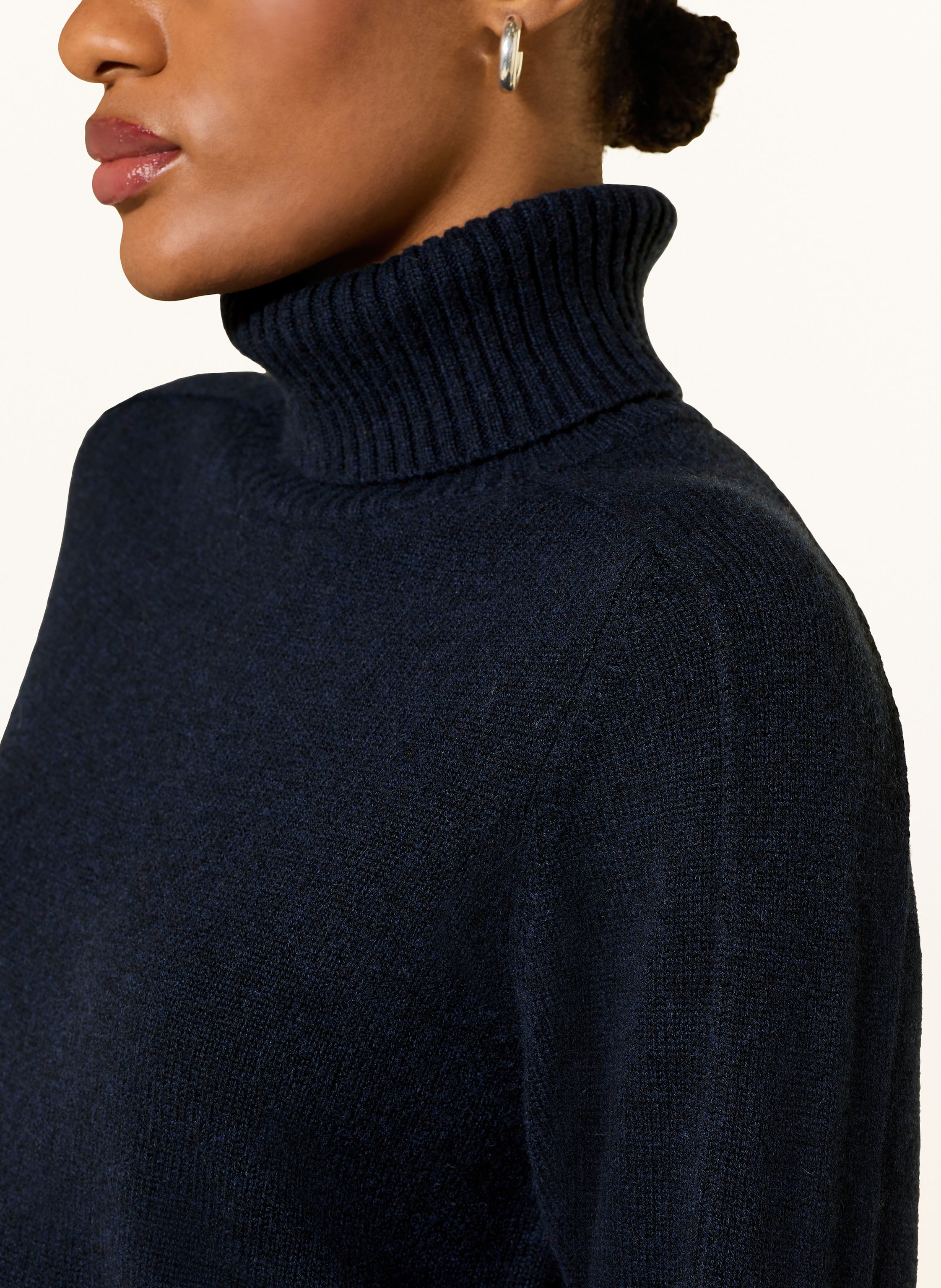 Thumbnail - Ftc Cashmere Rollkragenpullover Mit Cashmere blau