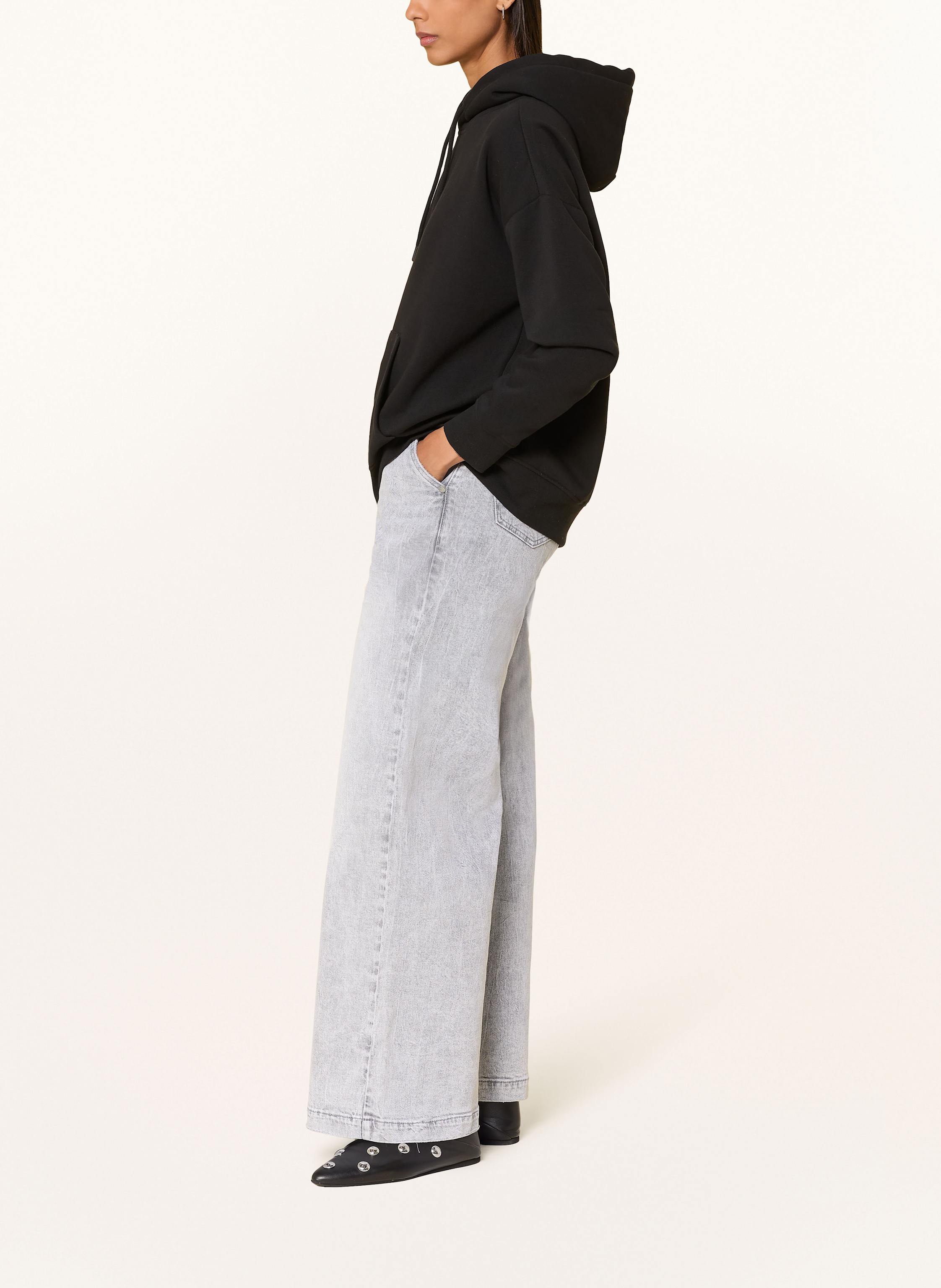 Thumbnail - Smith & Soul Wide Leg Jeans grau