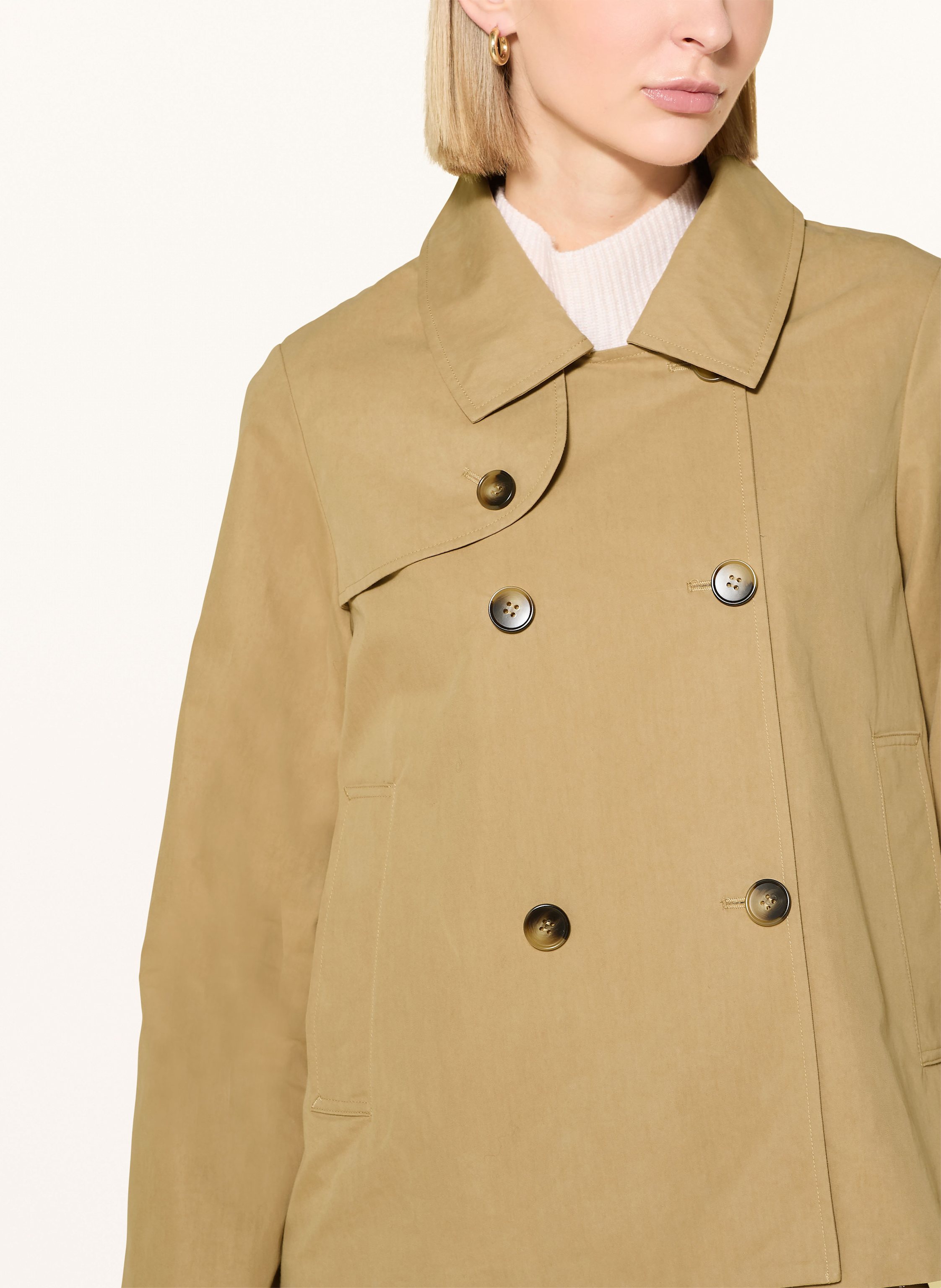 Thumbnail - Darling Harbour Trench-Jacke braun