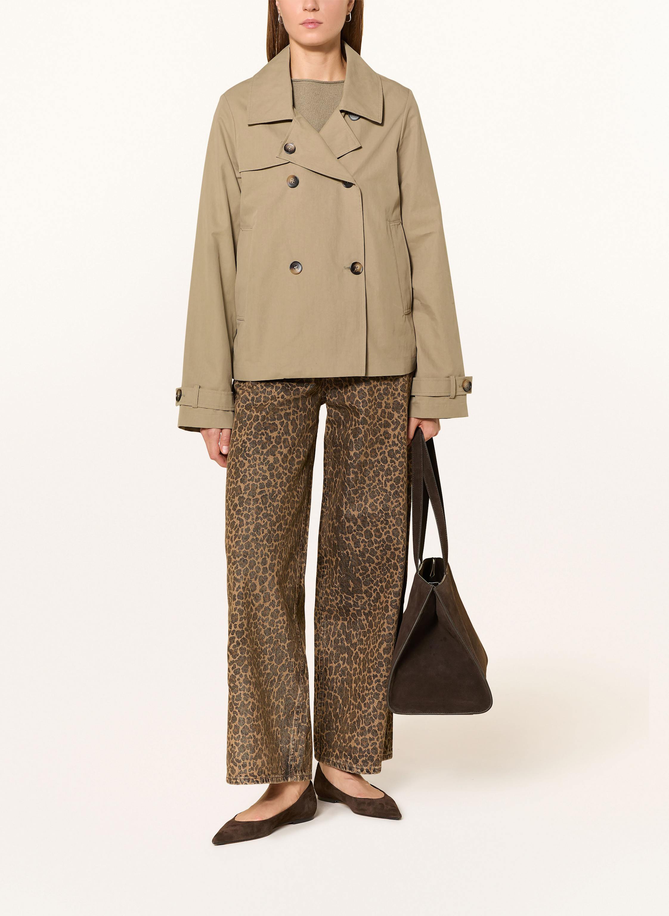 Thumbnail - Darling Harbour Trench-Jacke gruen