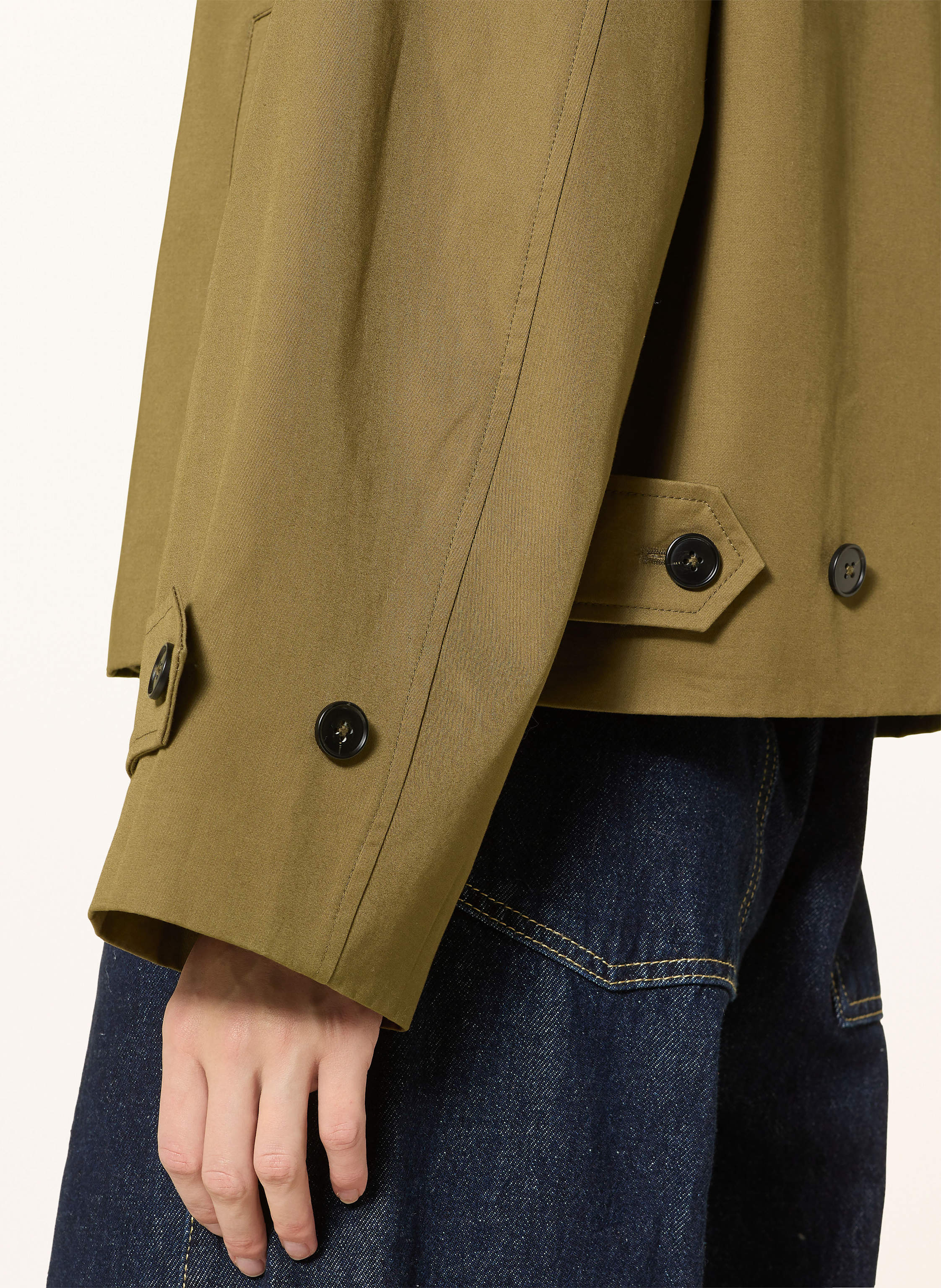 Thumbnail - Darling Harbour Trench-Jacke gruen