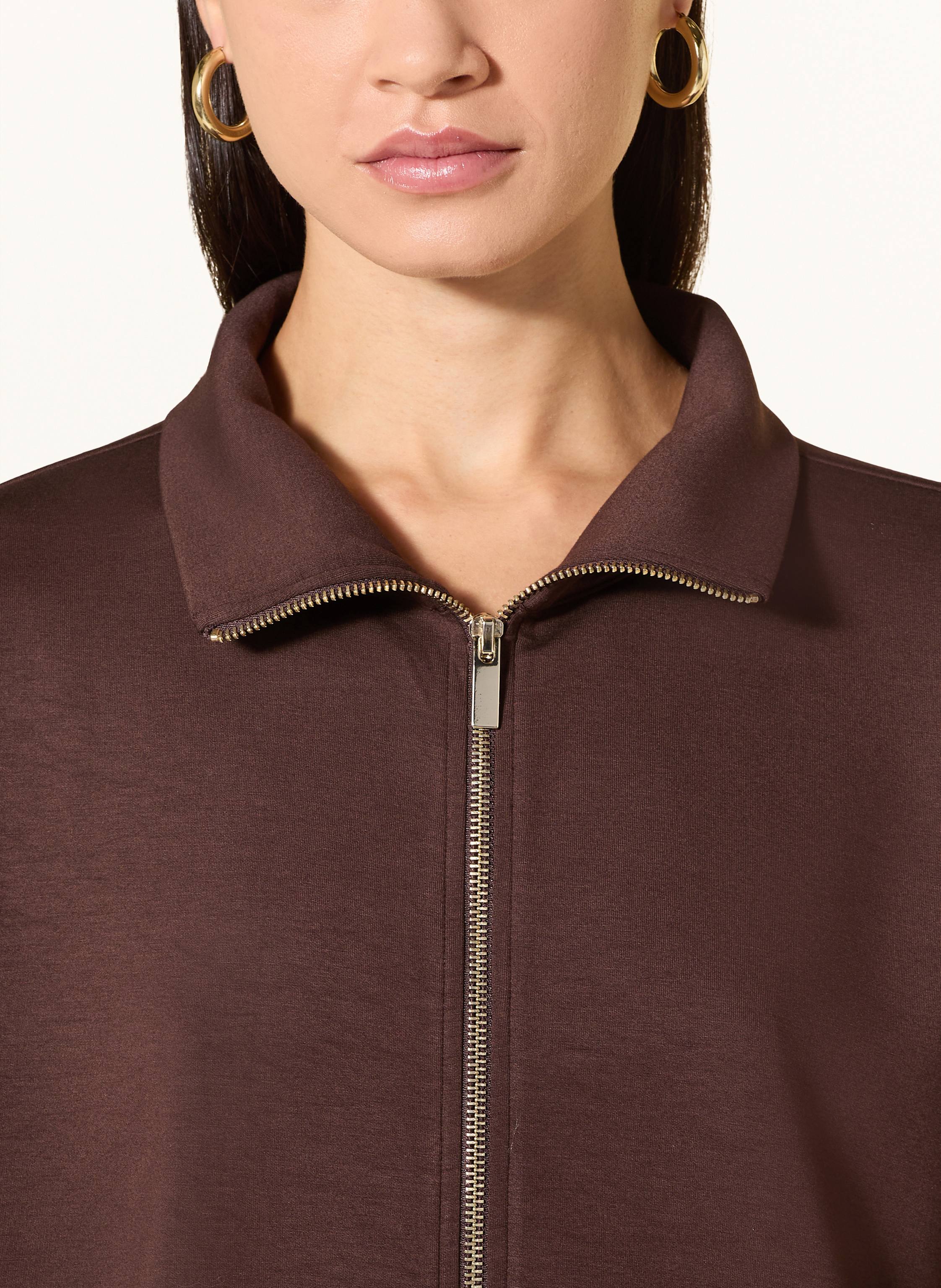 Thumbnail - Rich & Royal Sweatjacke braun