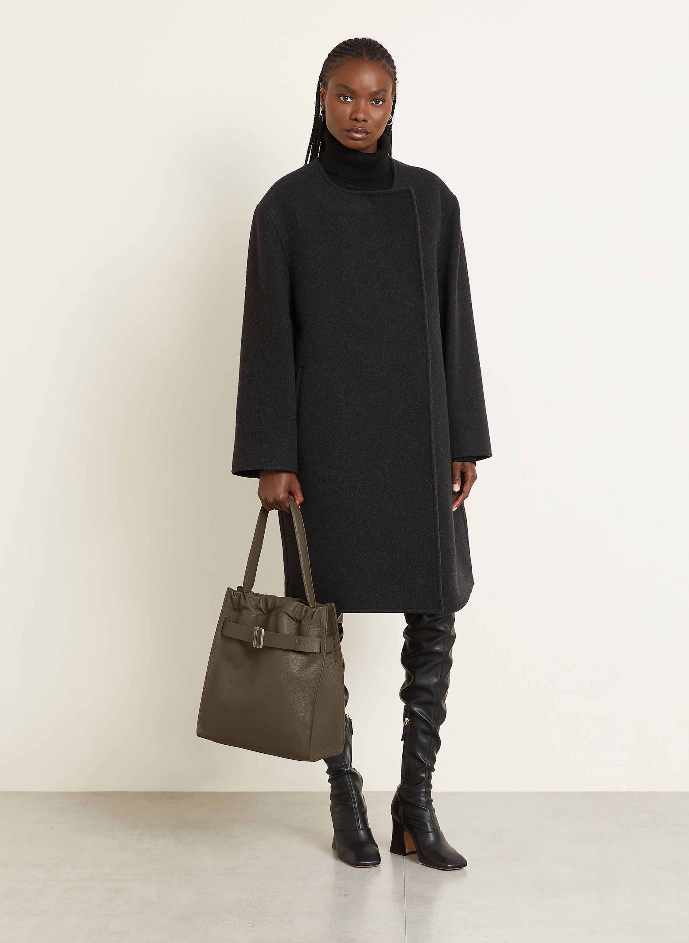 Thumbnail - Boyy Shopper Scrunchy Tote gruen