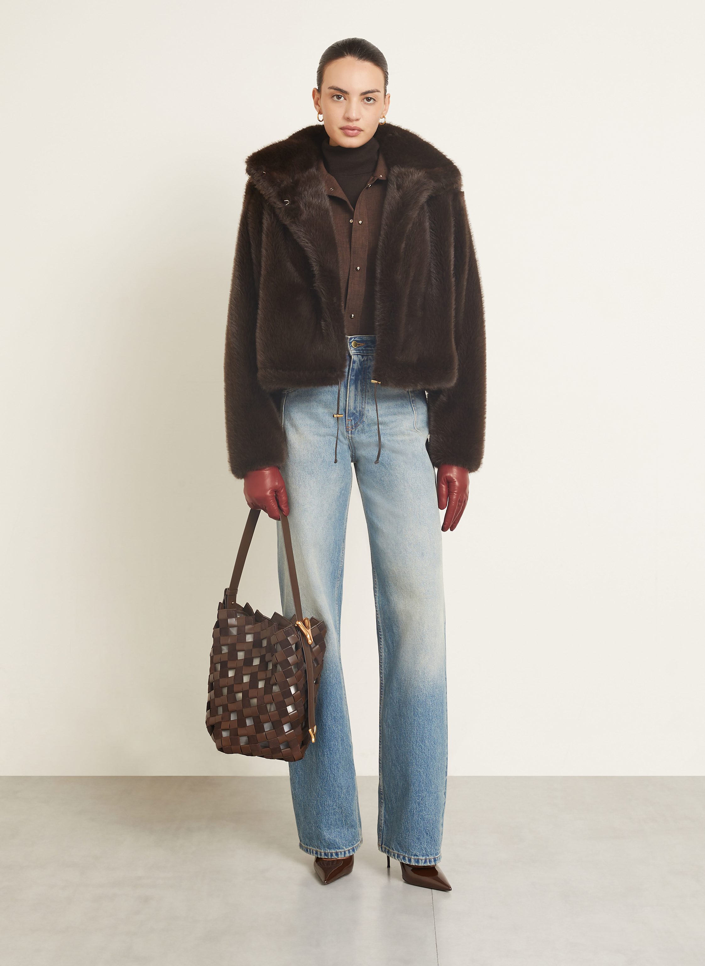 Thumbnail - Boyy Beuteltasche braun