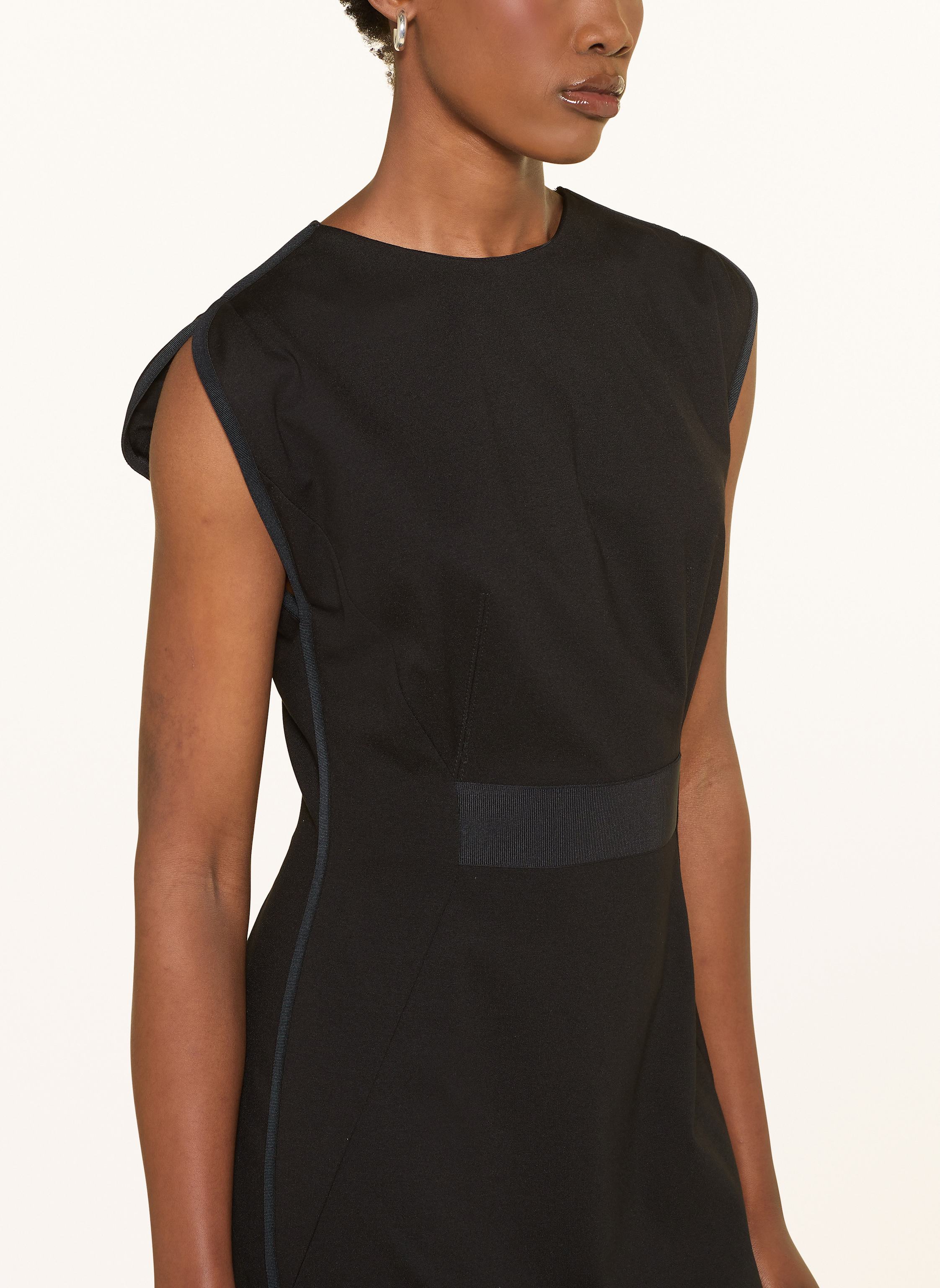 Thumbnail - Boss Etuikleid Detira Aus Jersey schwarz