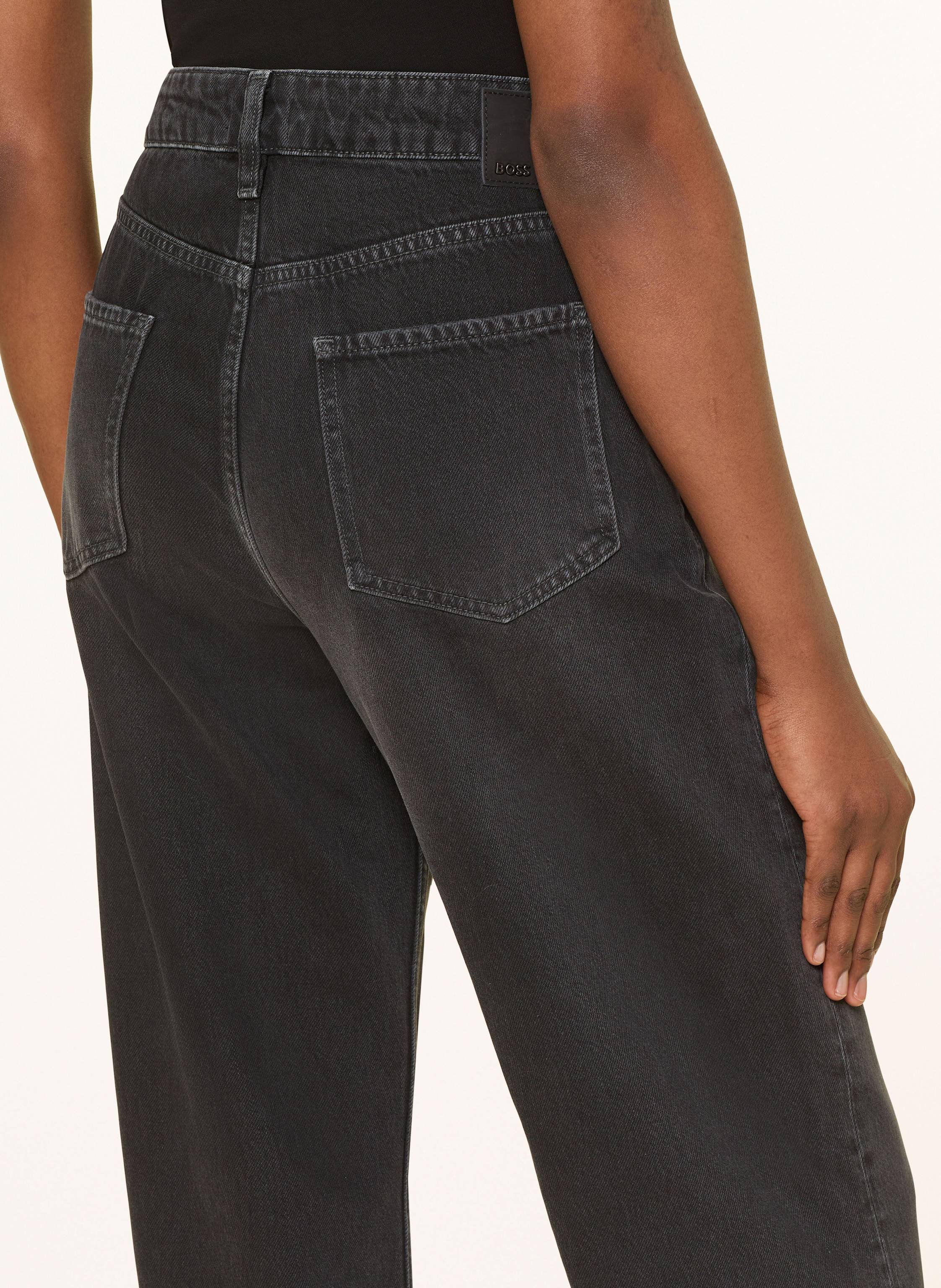 Thumbnail - Boss Boyfriend Jeans Crossroad schwarz