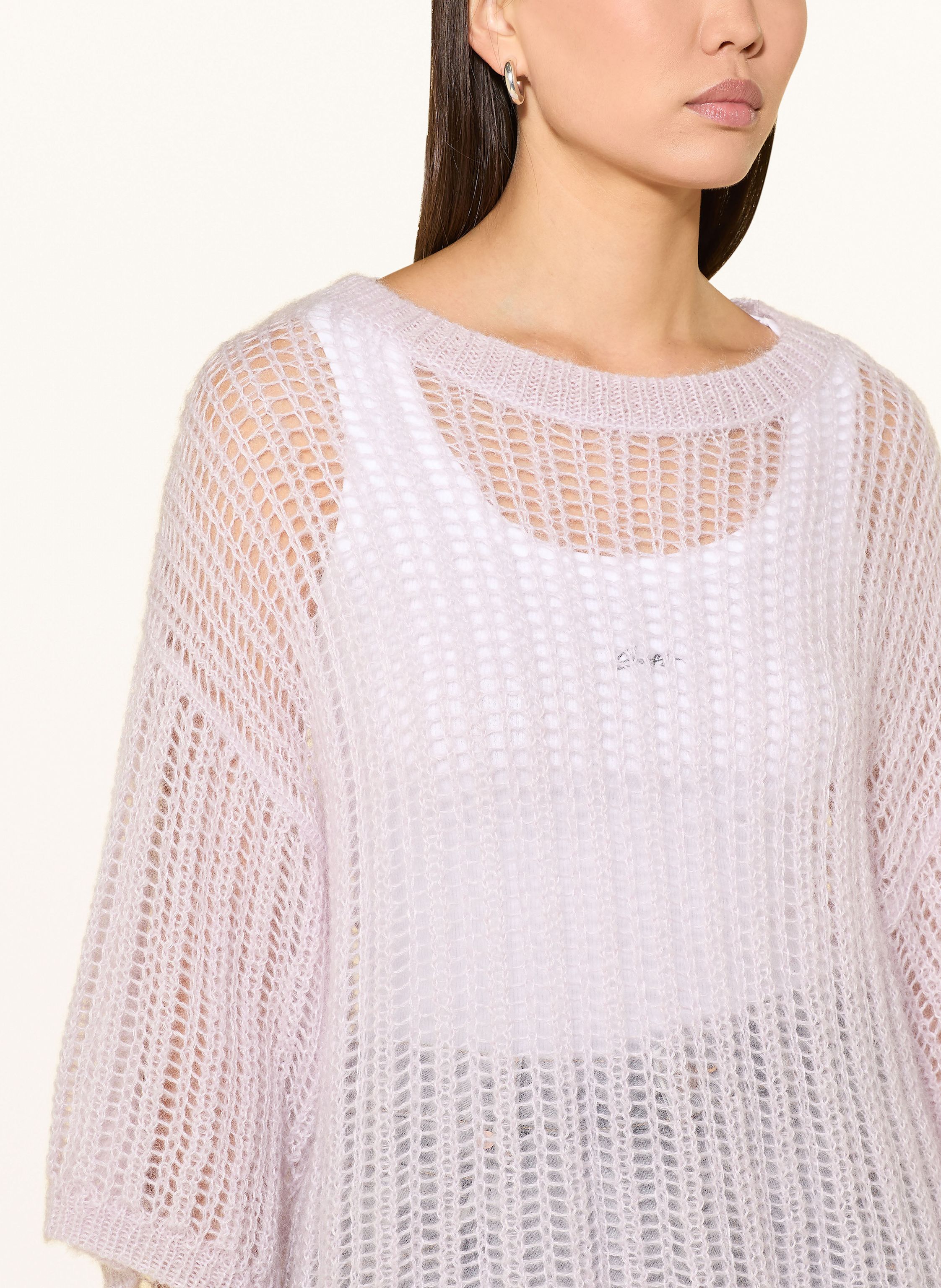 Thumbnail - Boss Pullover Frug Mit Mohair lila