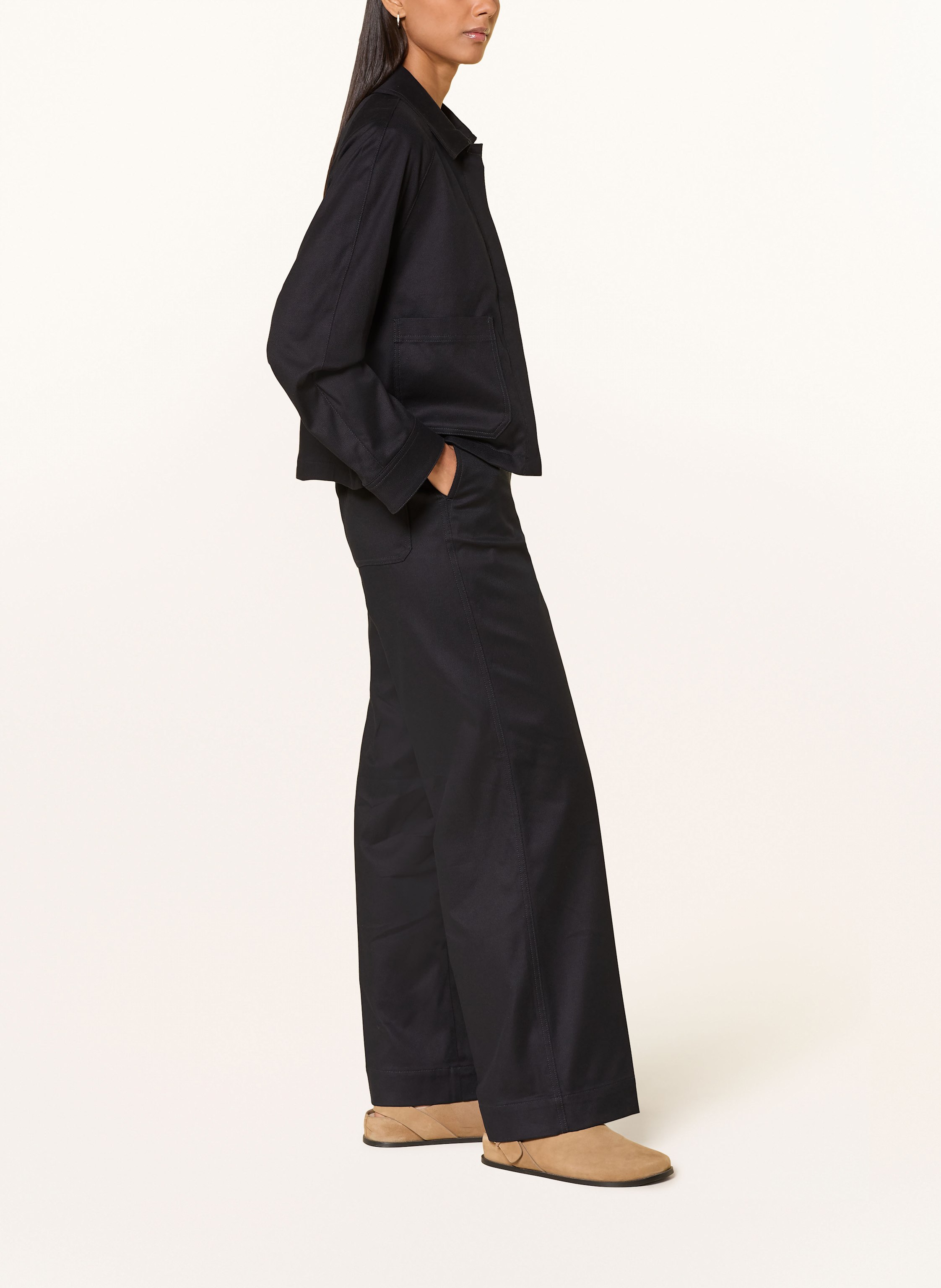 Thumbnail - Marc O'polo Marlenehose blau