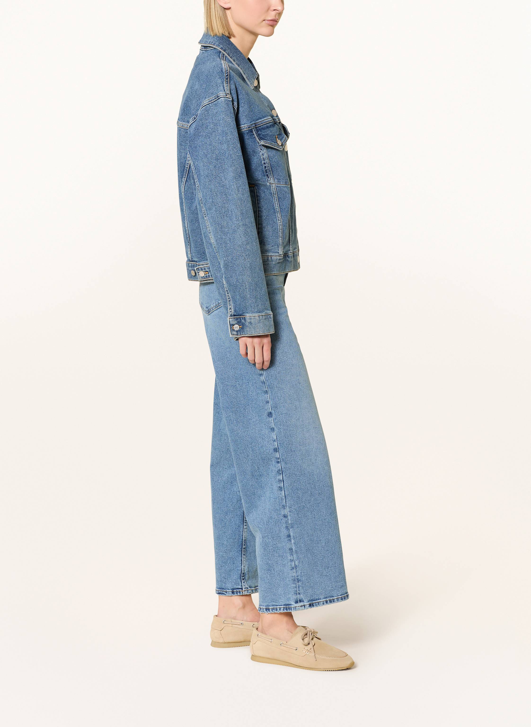Thumbnail - Marc O'polo Wide Leg Jeans Lania blau