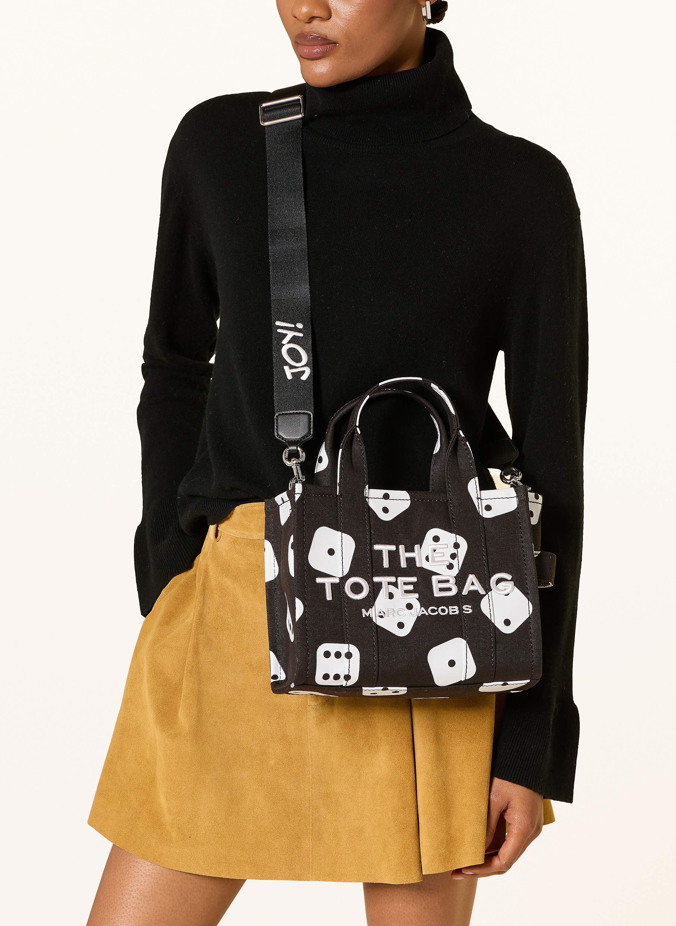 Thumbnail - Marc Jacobs Shopper The Small Tote schwarz