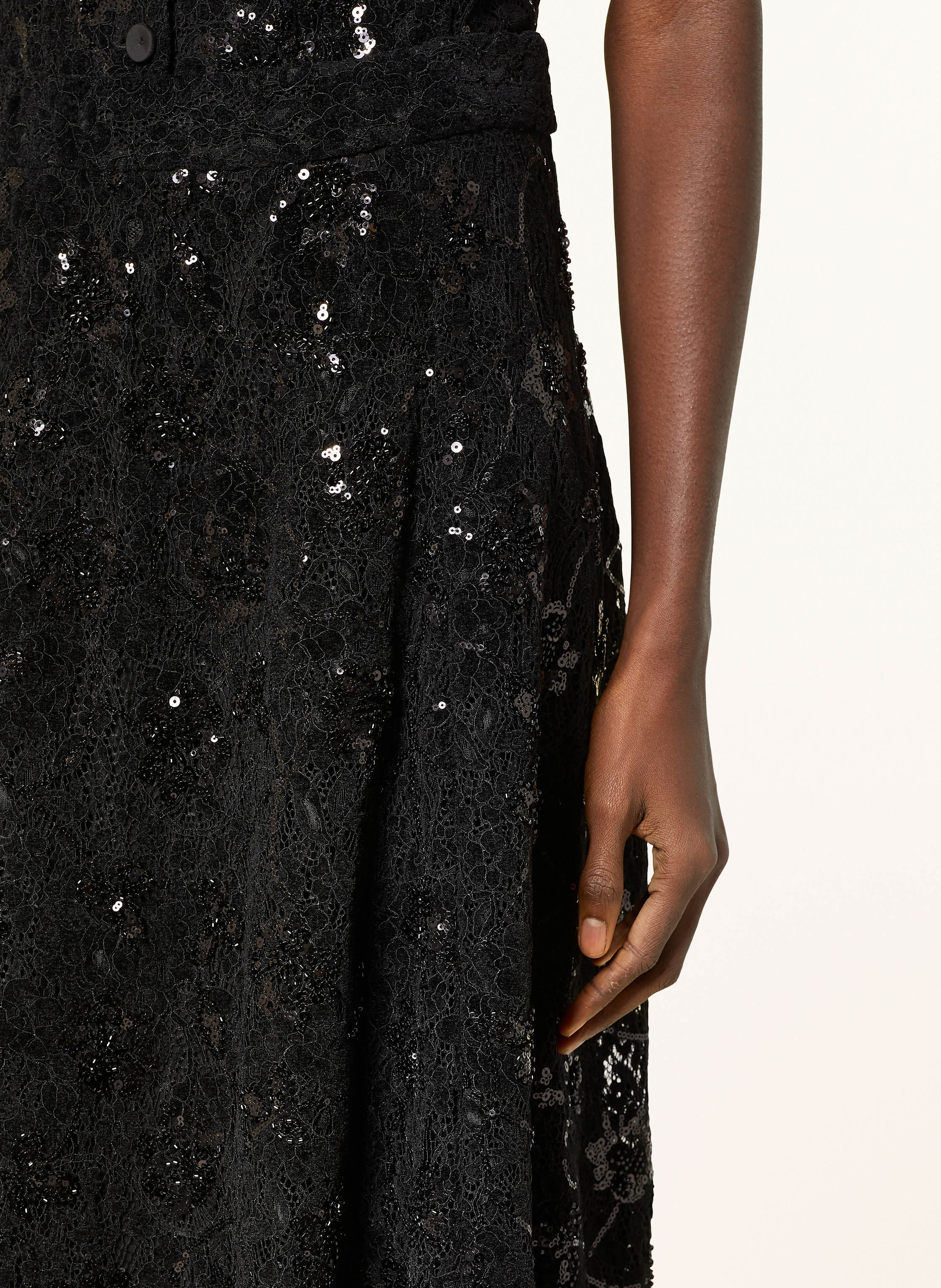 Thumbnail - Riani Spitzenrock Mit Pailletten schwarz