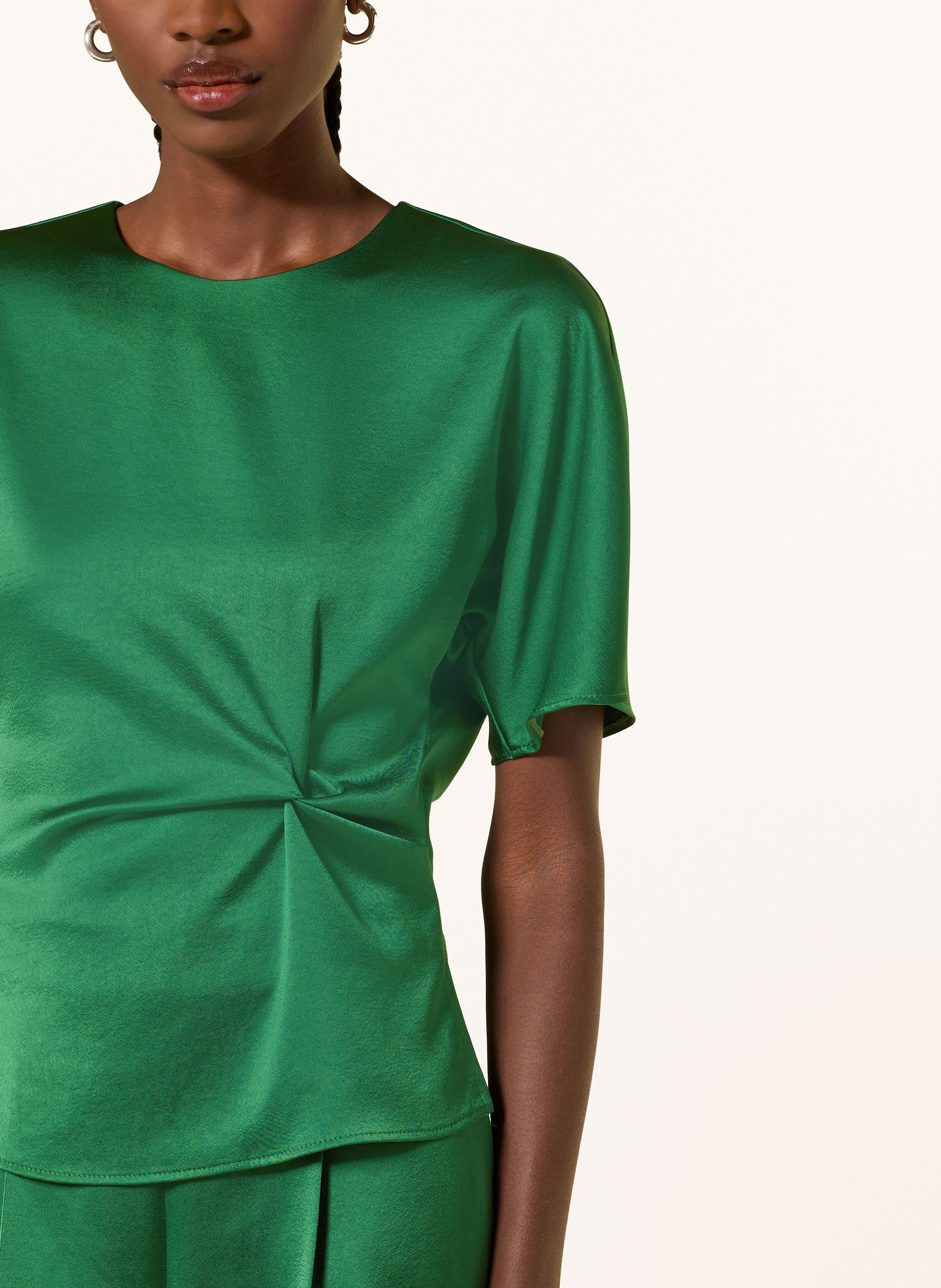 Thumbnail - Riani Blusenshirt Aus Satin gruen