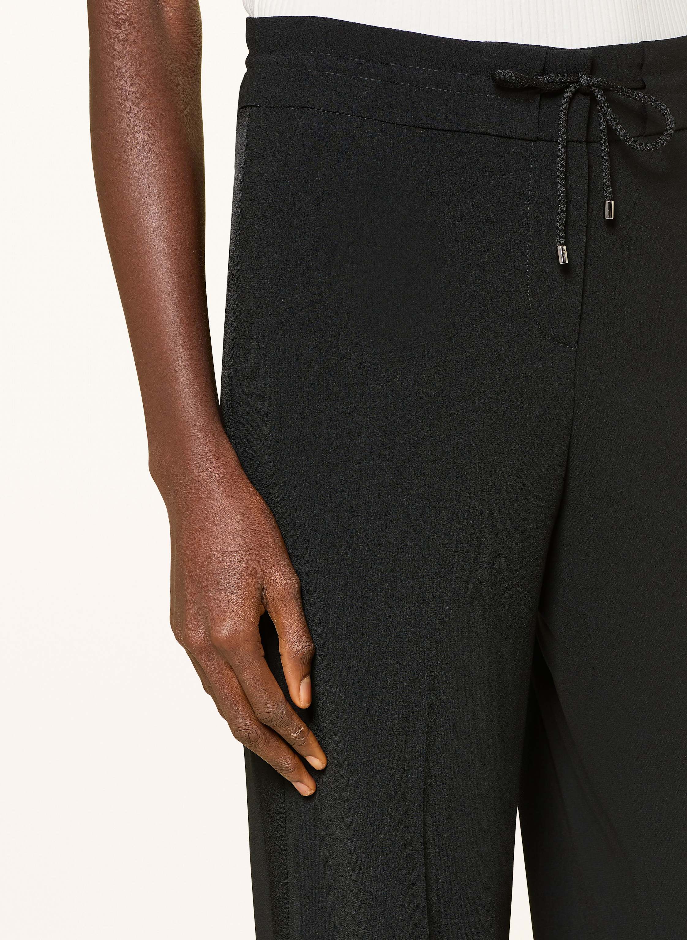 Thumbnail - Riani Marlenehose Mit Galonstreifen schwarz