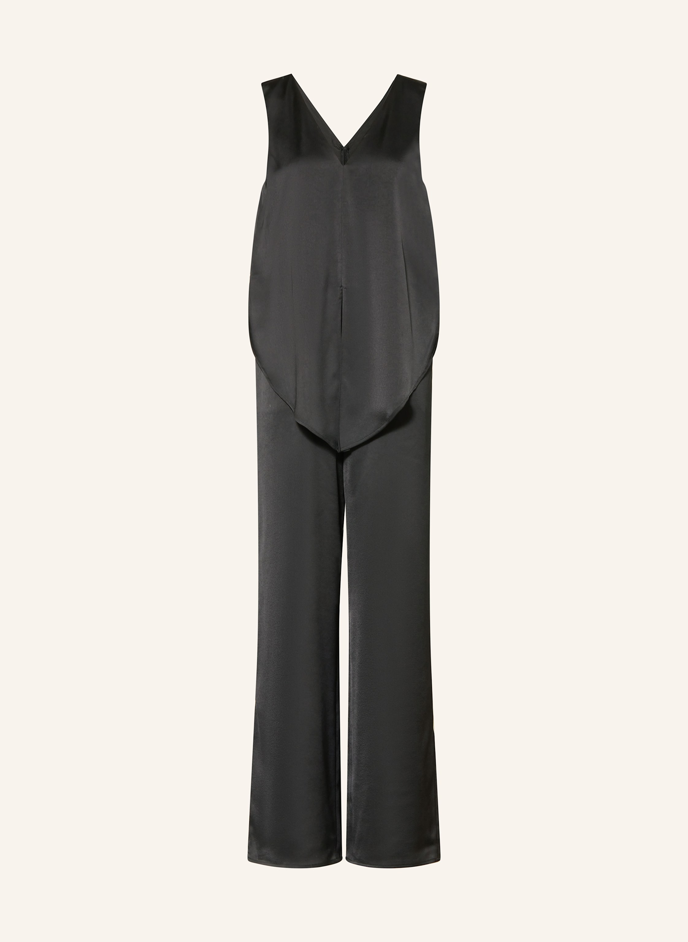 Riani Jumpsuit Aus Satin schwarz