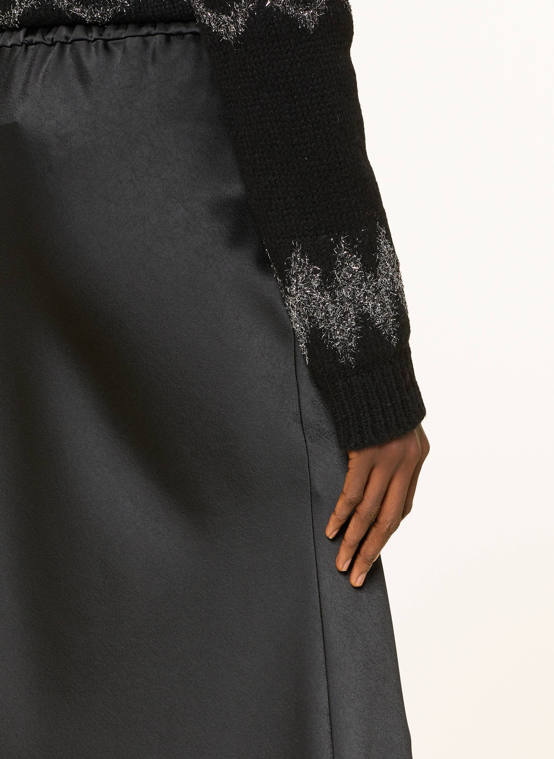 Thumbnail - Riani Satinrock Mit Spitze schwarz