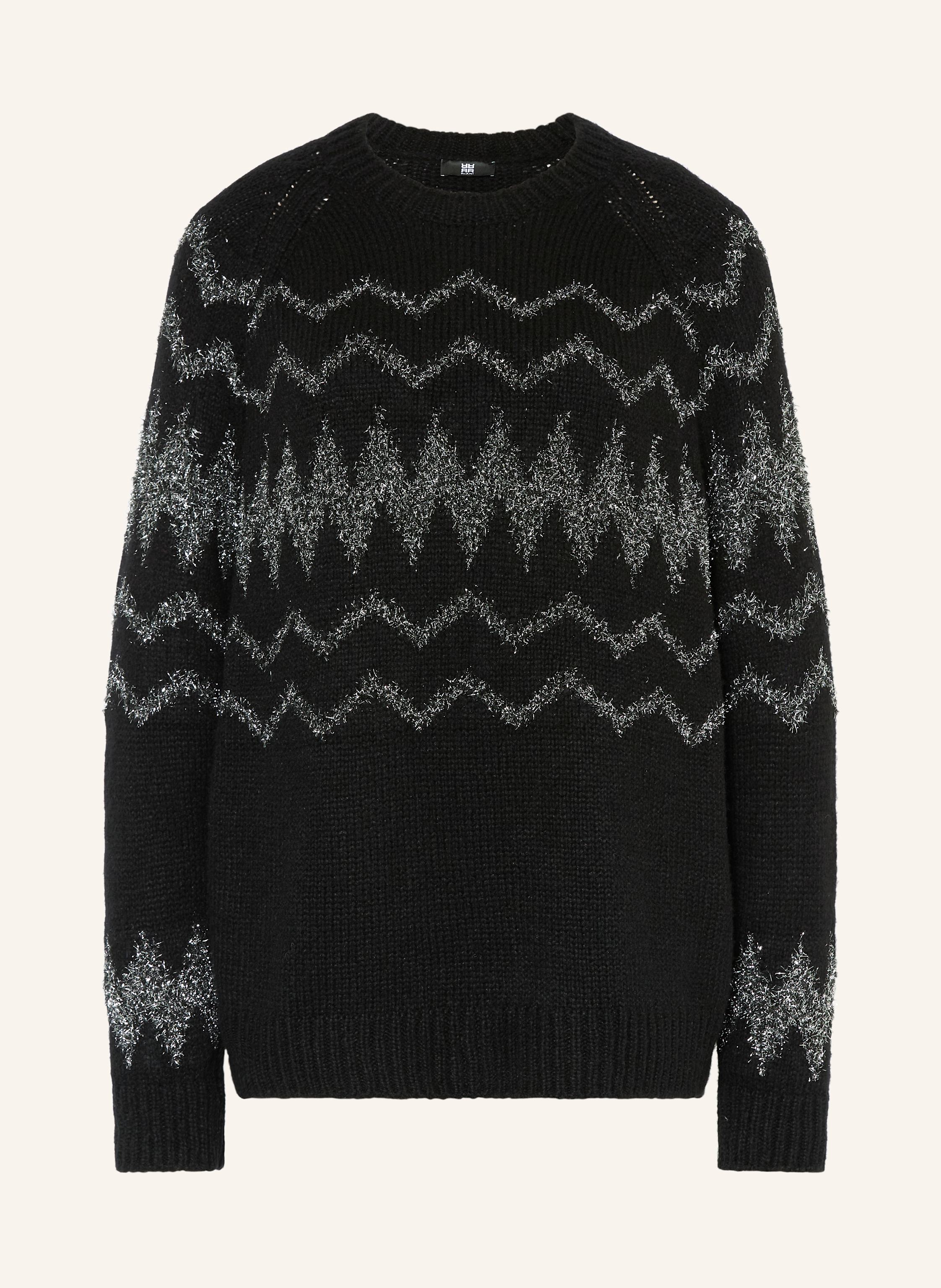 Riani Pullover Mit Glitzergarn schwarz