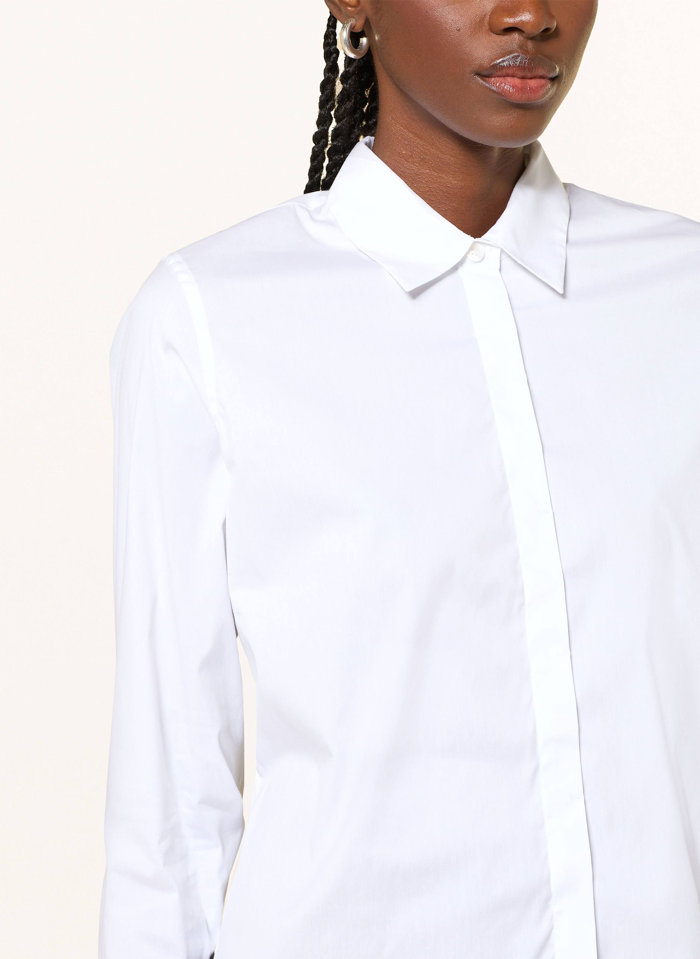 Thumbnail - Riani Hemdbluse Mit Plissees weiss