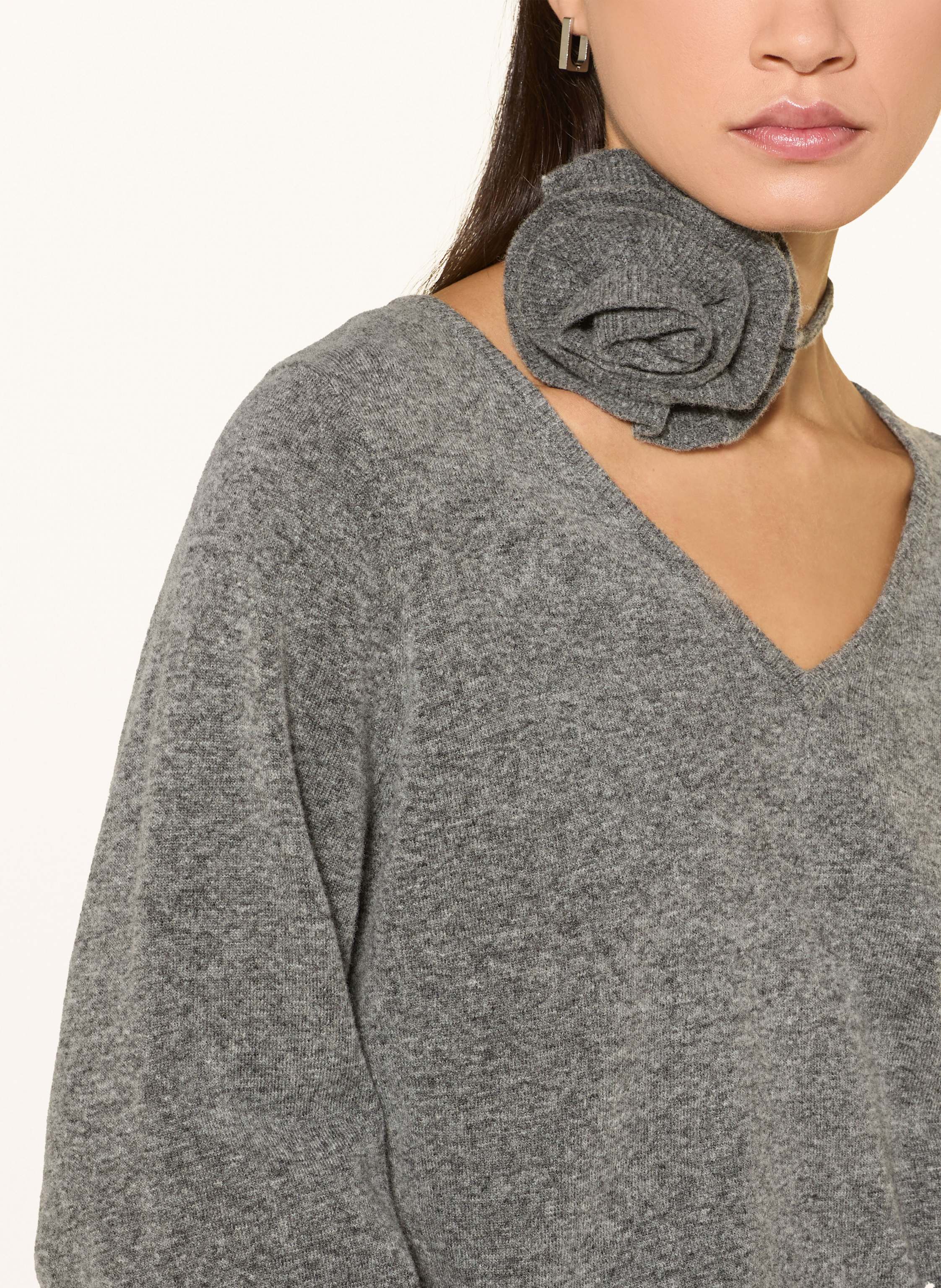 Thumbnail - Yerse Pullover Flore grau