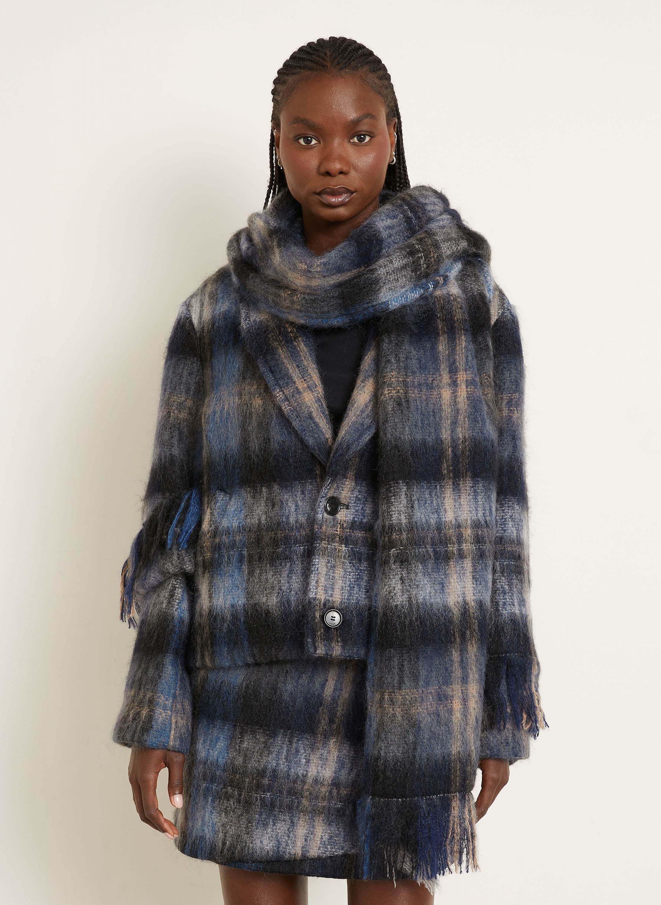 Thumbnail - Loewe Jacke Mit Mohair blau