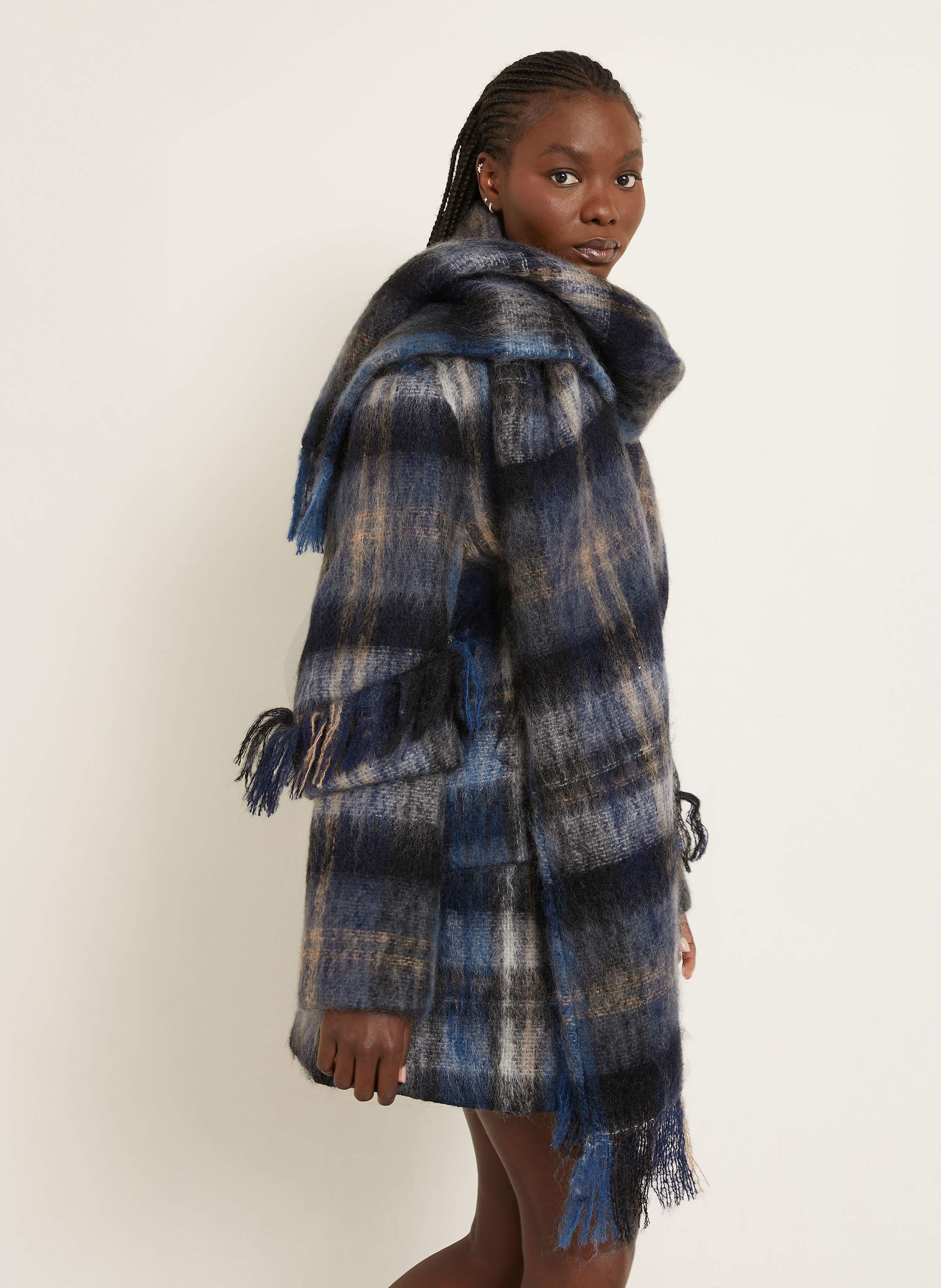 Thumbnail - Loewe Jacke Mit Mohair blau