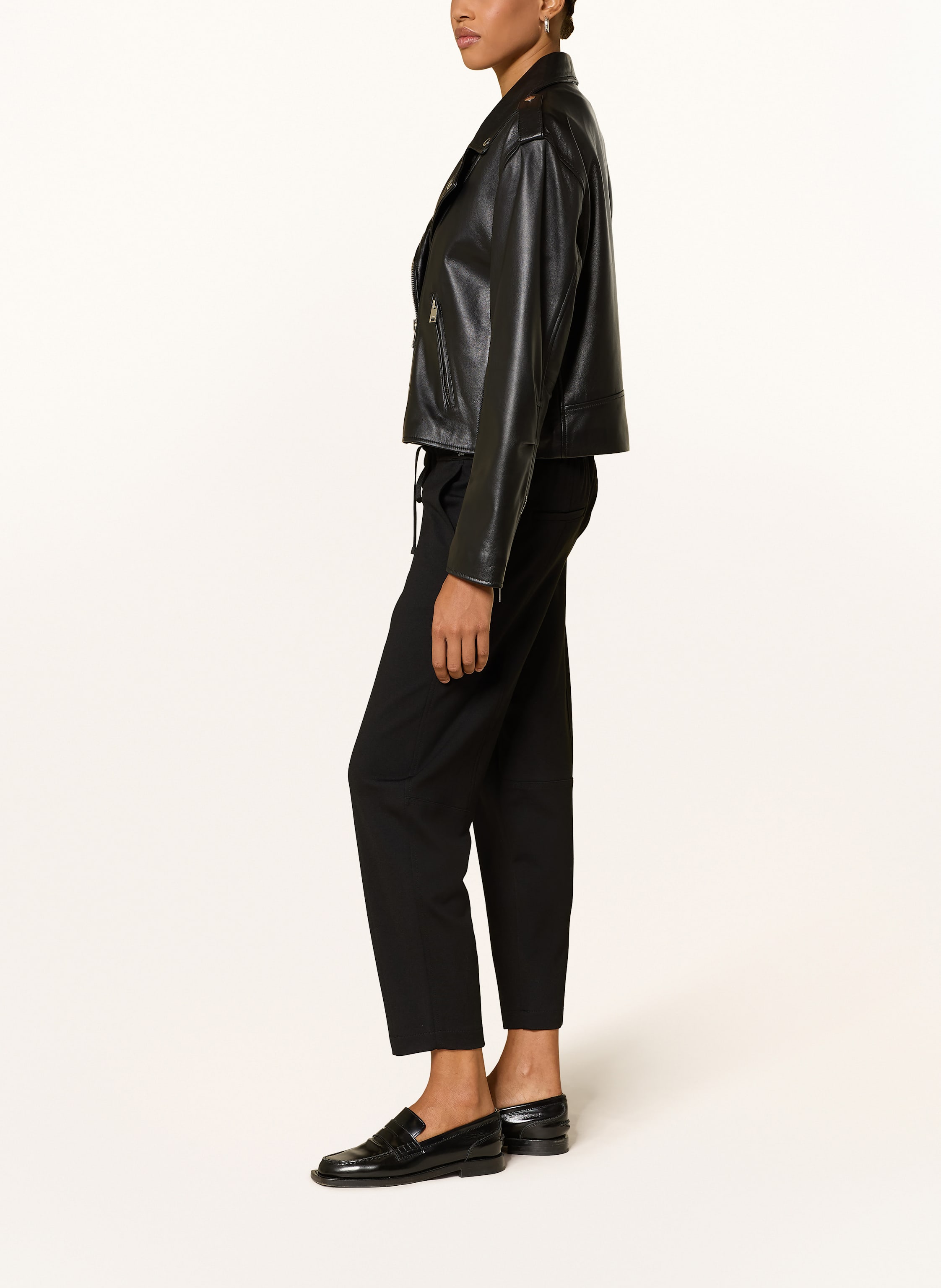 Thumbnail - Cambio Hose Eden Im Jogging-Stil schwarz