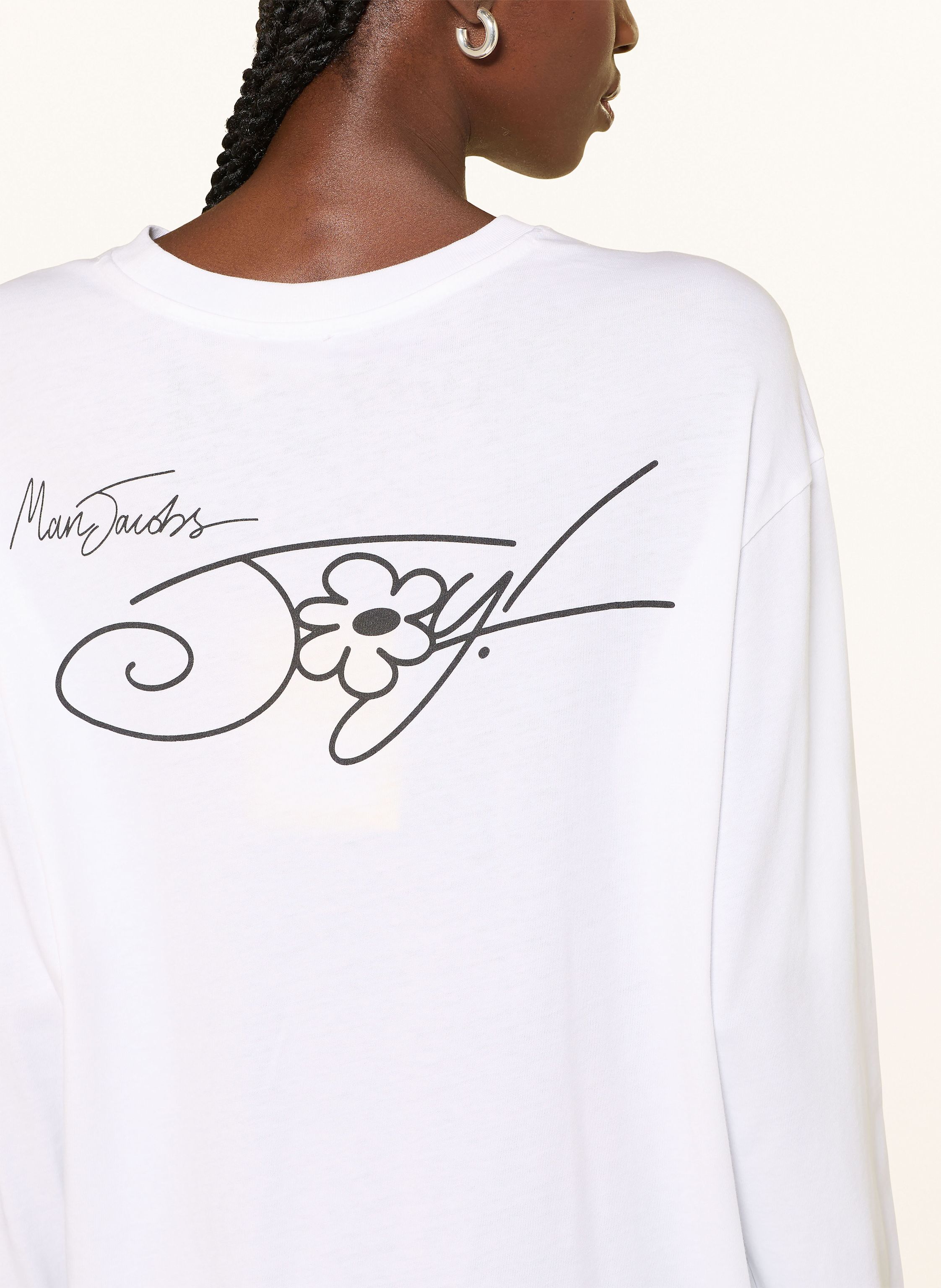 Thumbnail - Marc Jacobs Longsleeve Daisy weiss