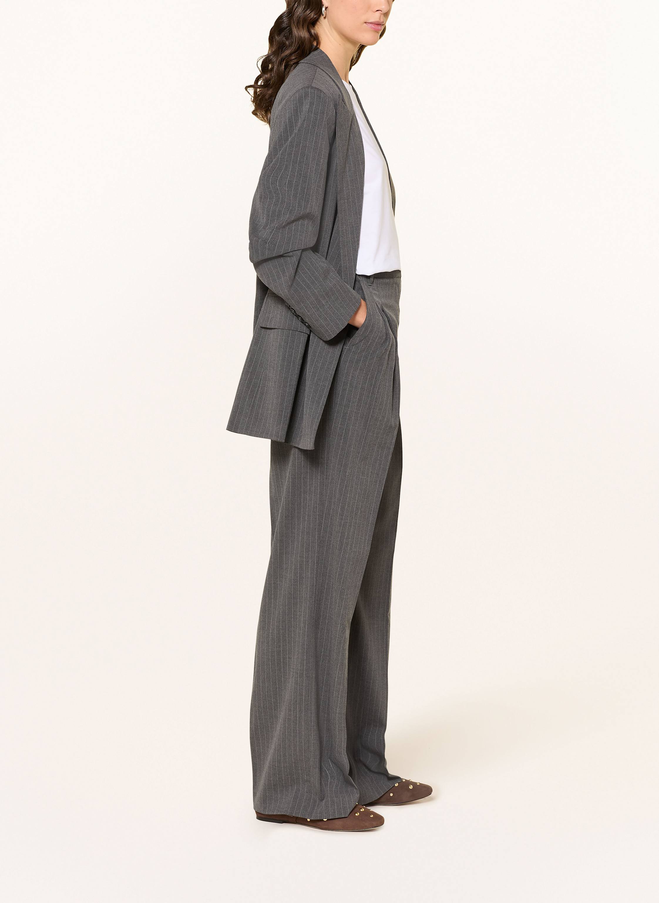 Thumbnail - Mrs & Hugs Marlenehose grau