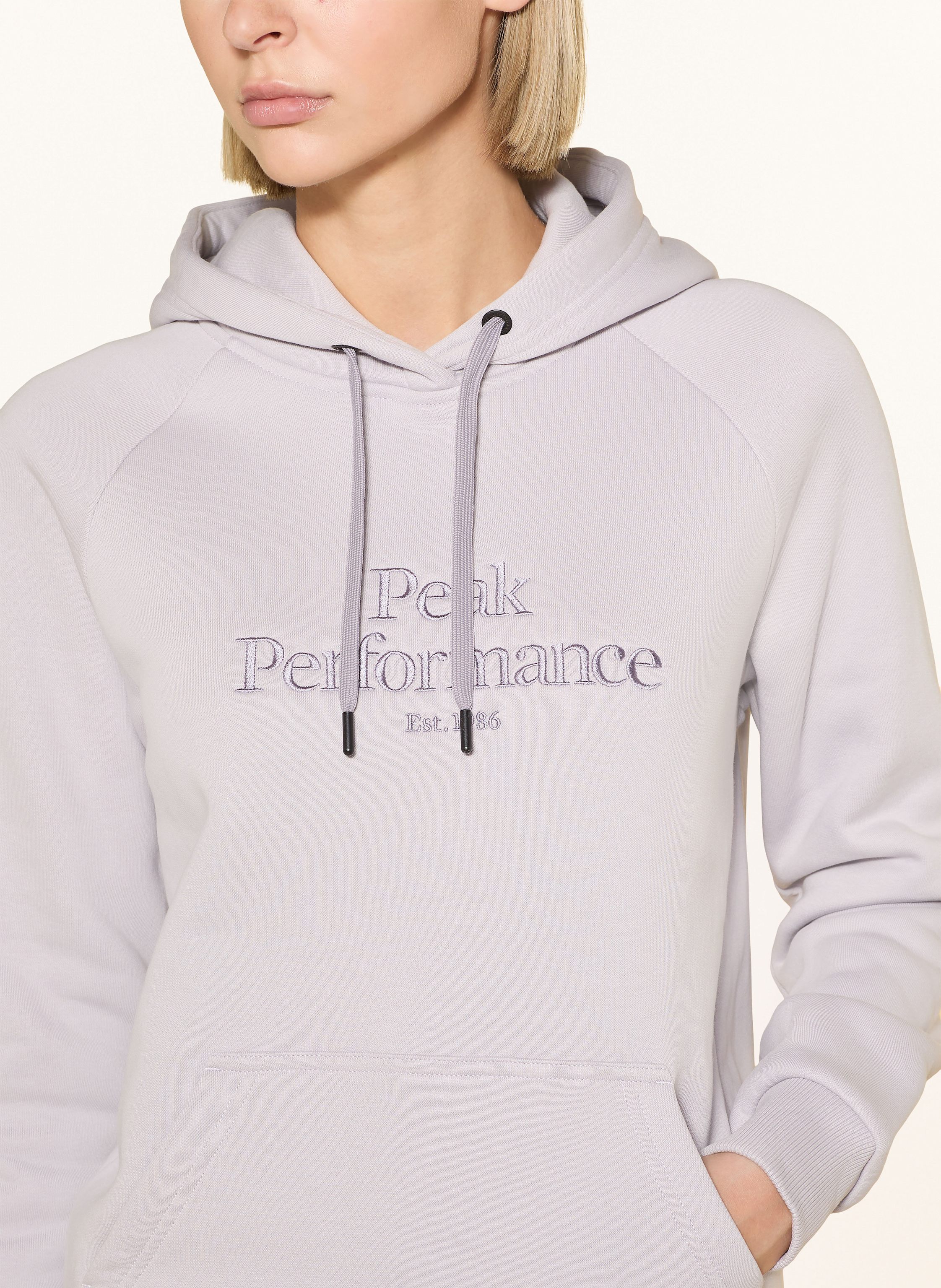Thumbnail - Peak Performance Hoodie lila