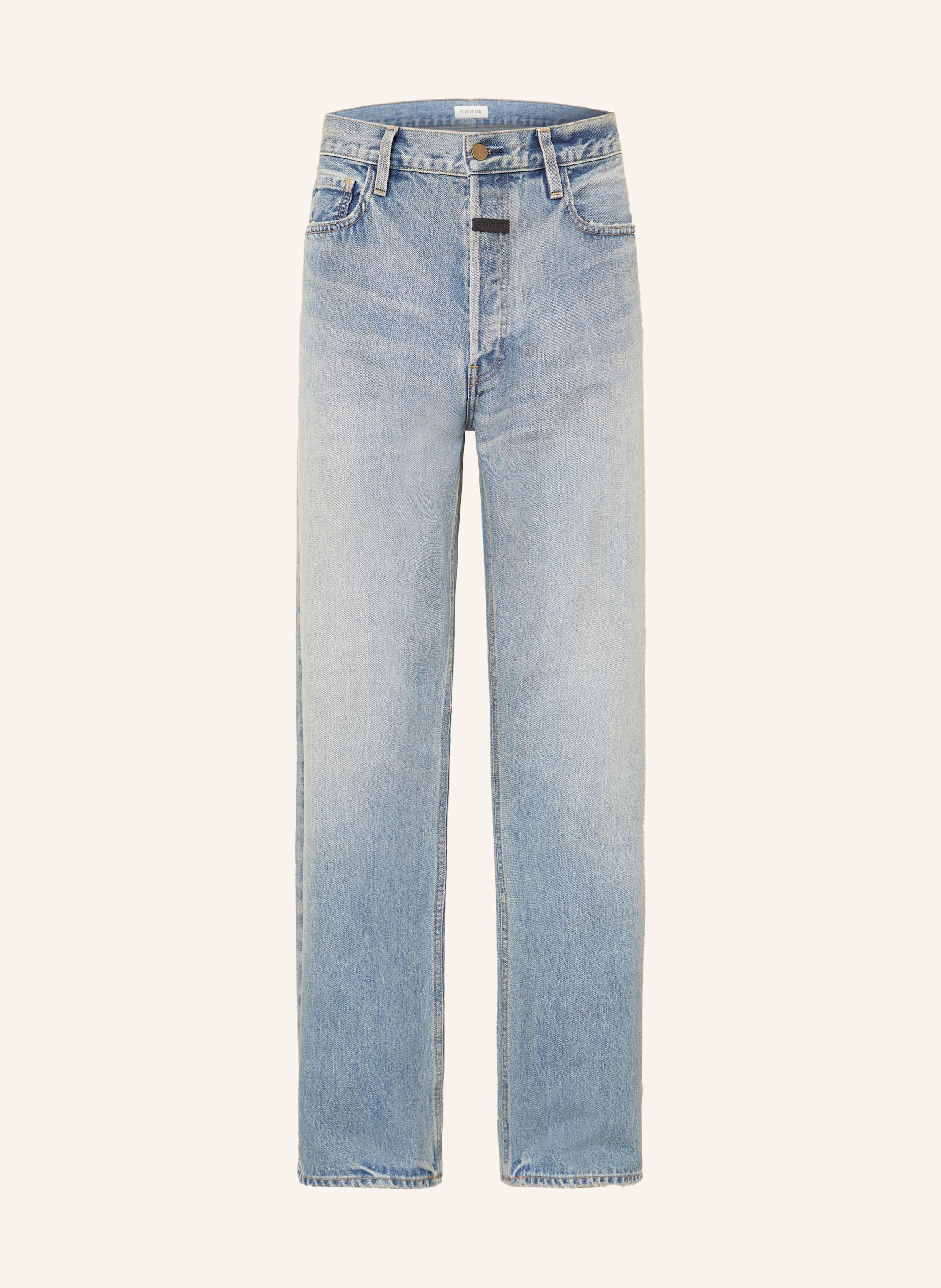 Fear Of God Jeans Straight Fit blau