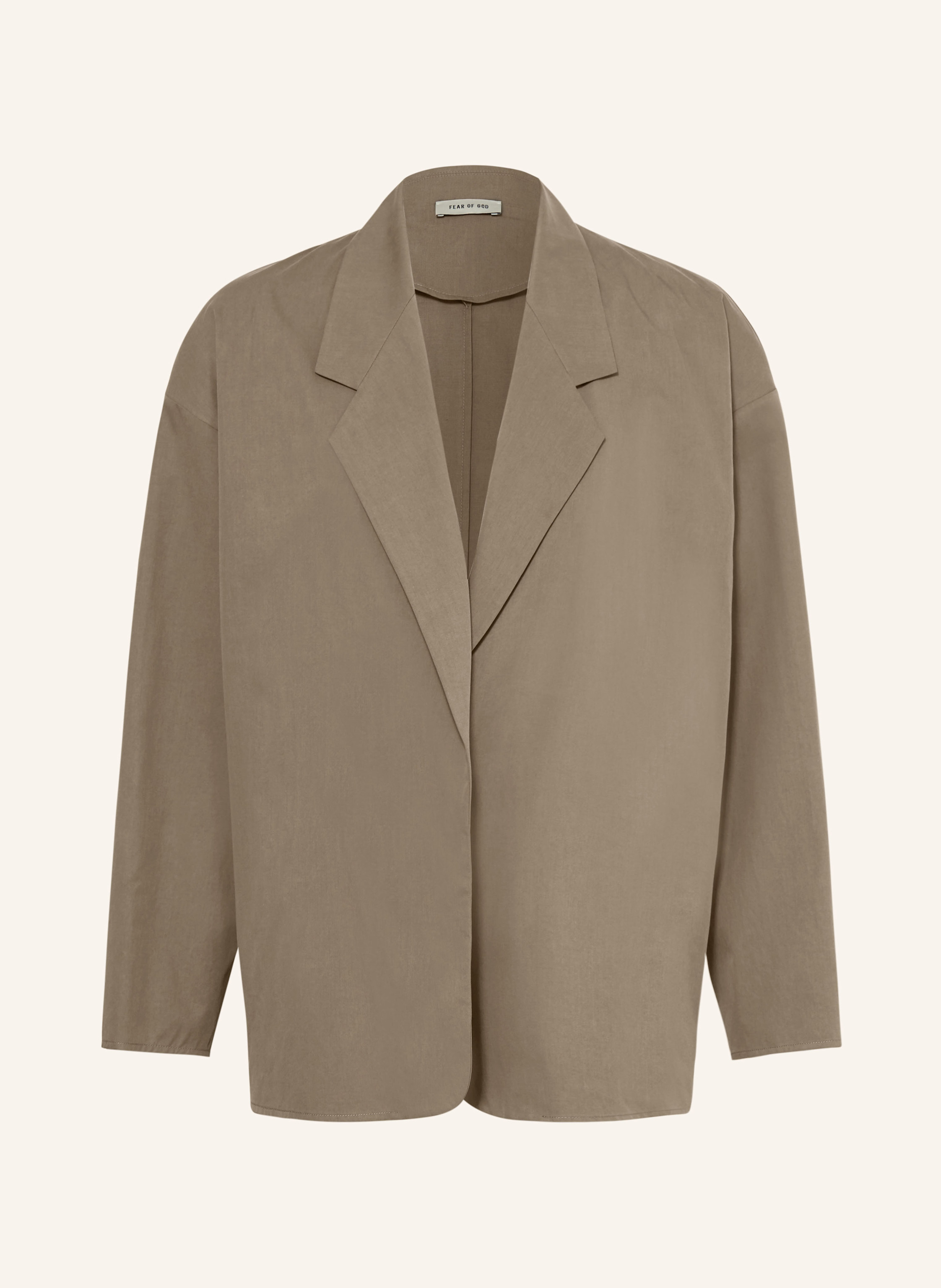 Fear of God Fear Of God Sakko Regular Fit beige in KHAKI