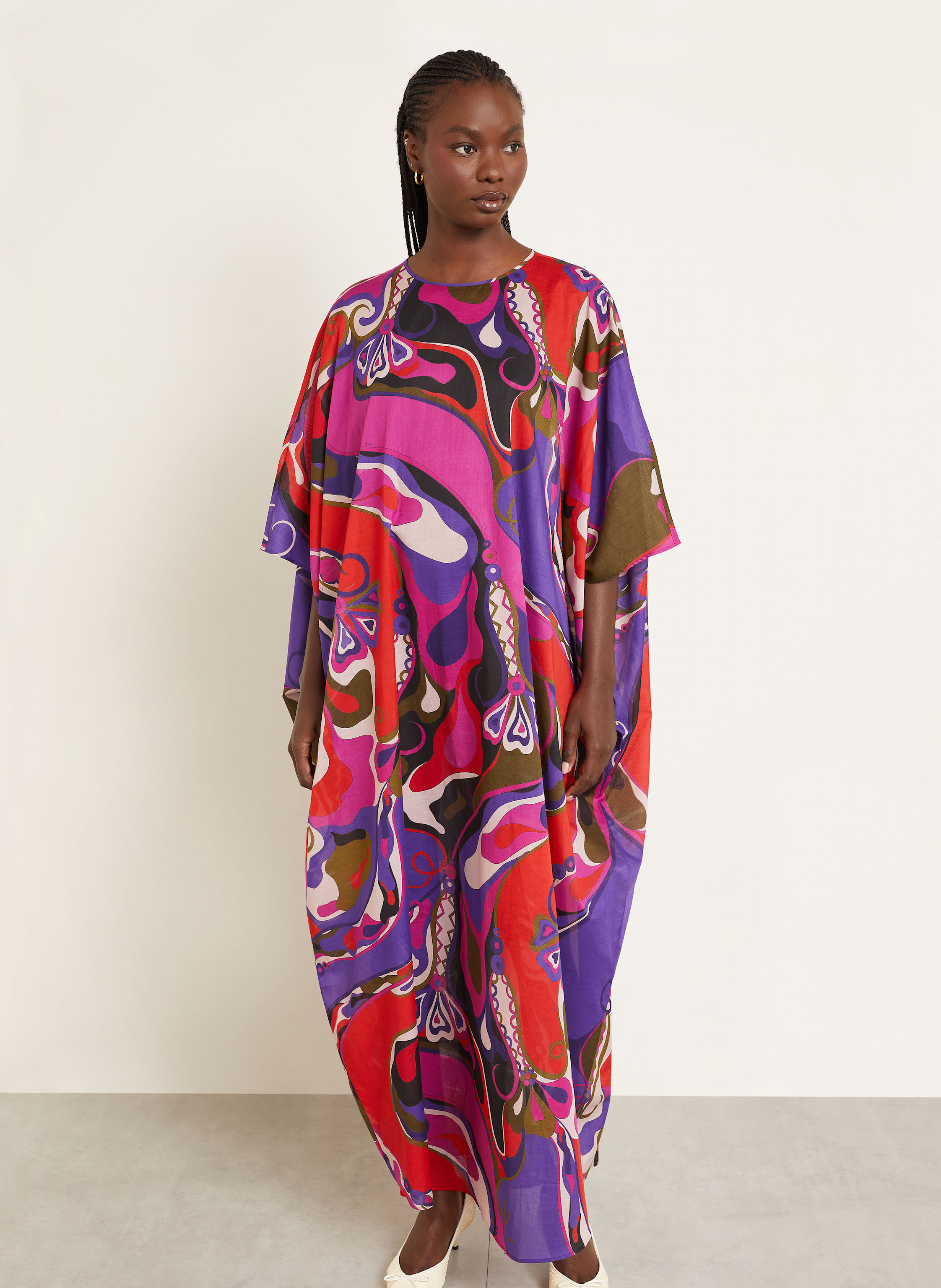 Thumbnail - Pucci Kaftan pink