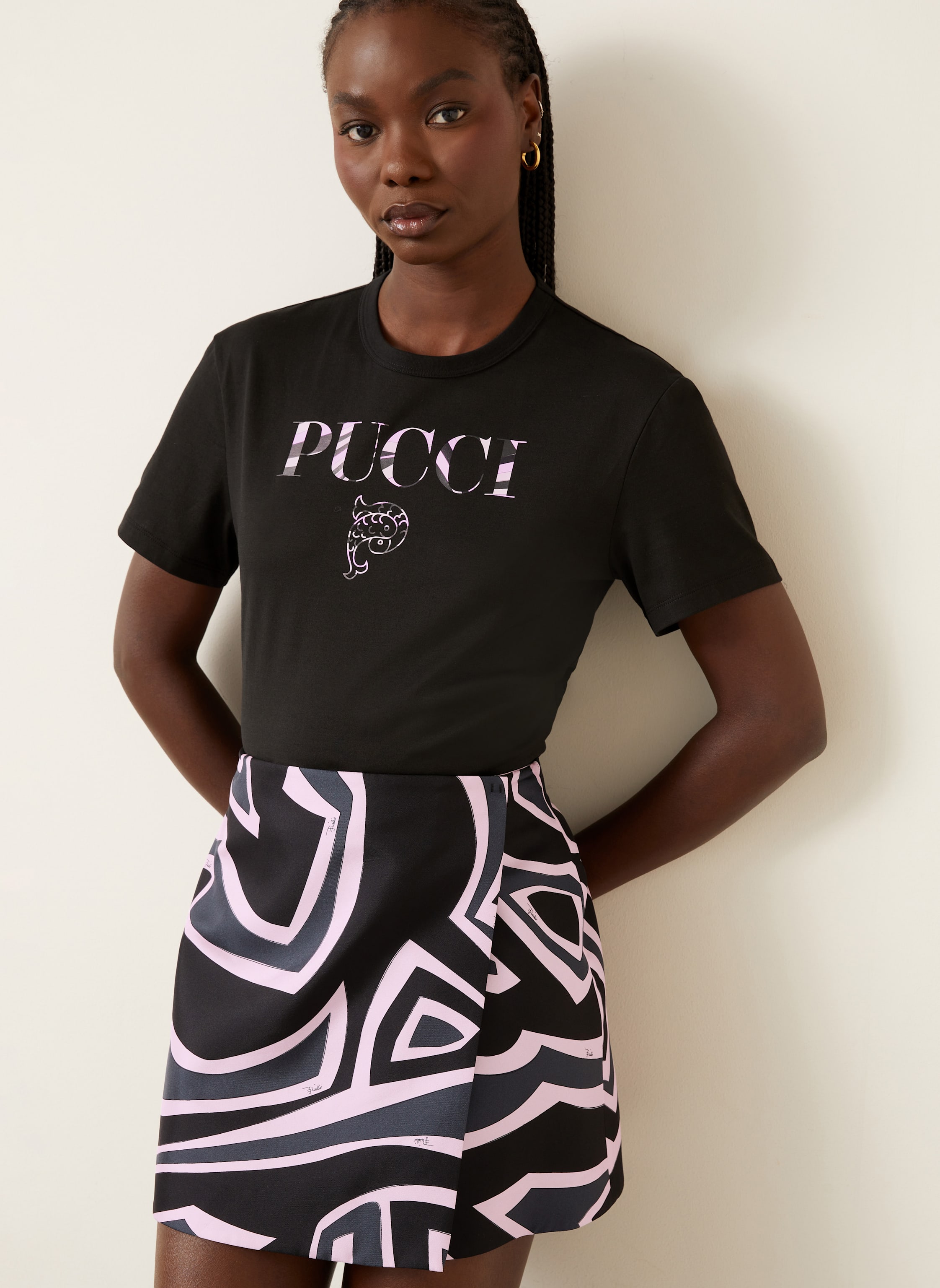 Thumbnail - Pucci T-Shirt schwarz