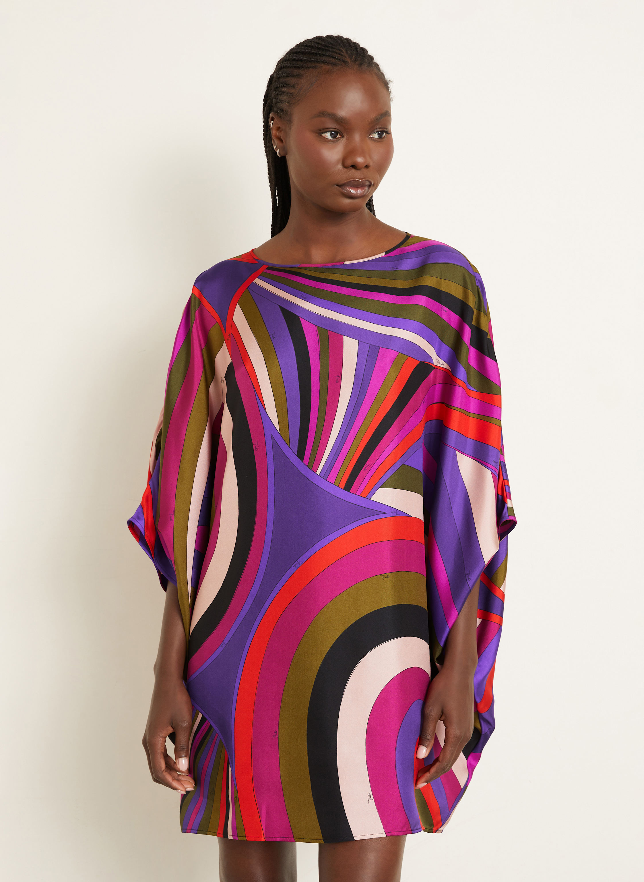 Thumbnail - Pucci Seidenkleid pink