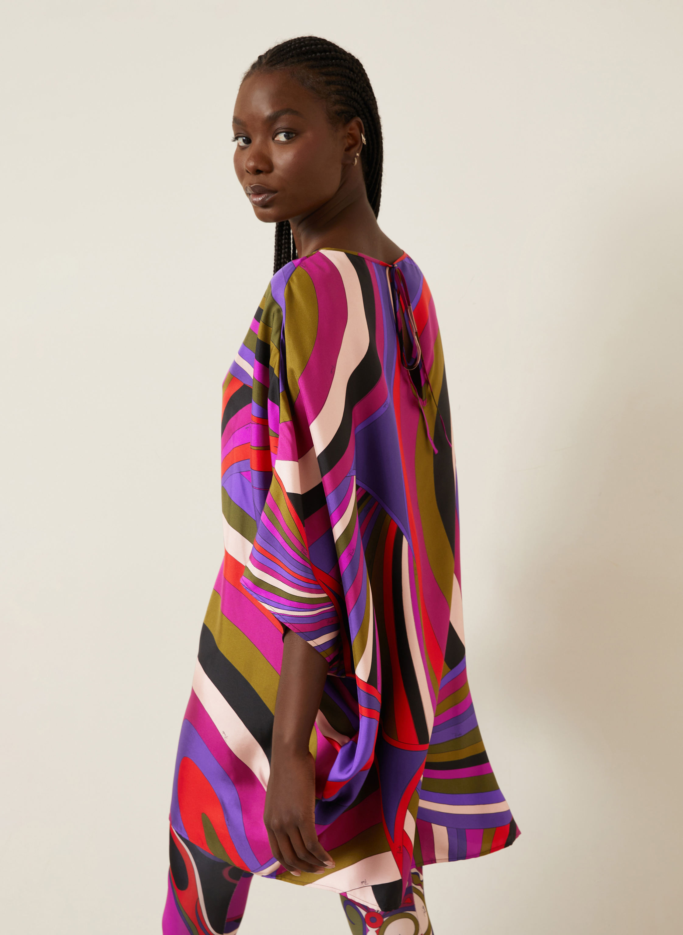 Thumbnail - Pucci Seidenkleid pink