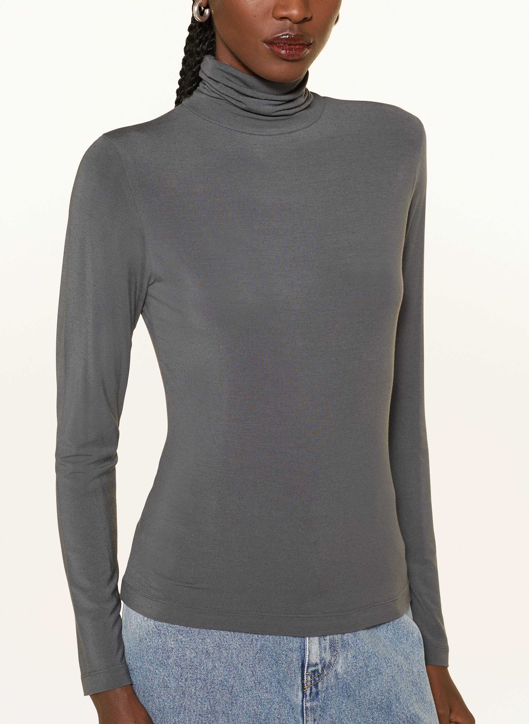 Thumbnail - By Aylin Koenig Rollkragenshirt Jojo grau