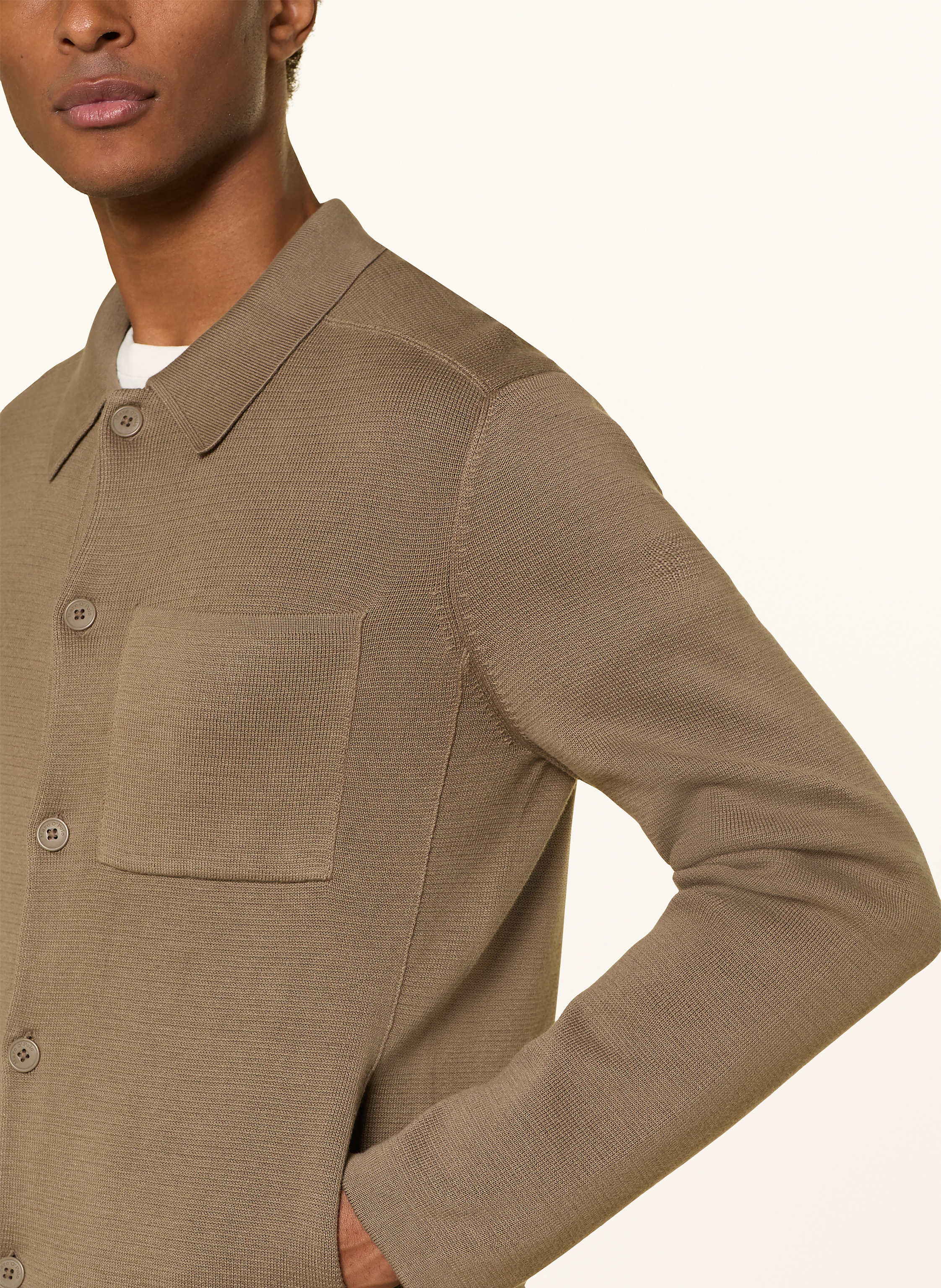 Thumbnail - Marc O'polo Strickjacke braun