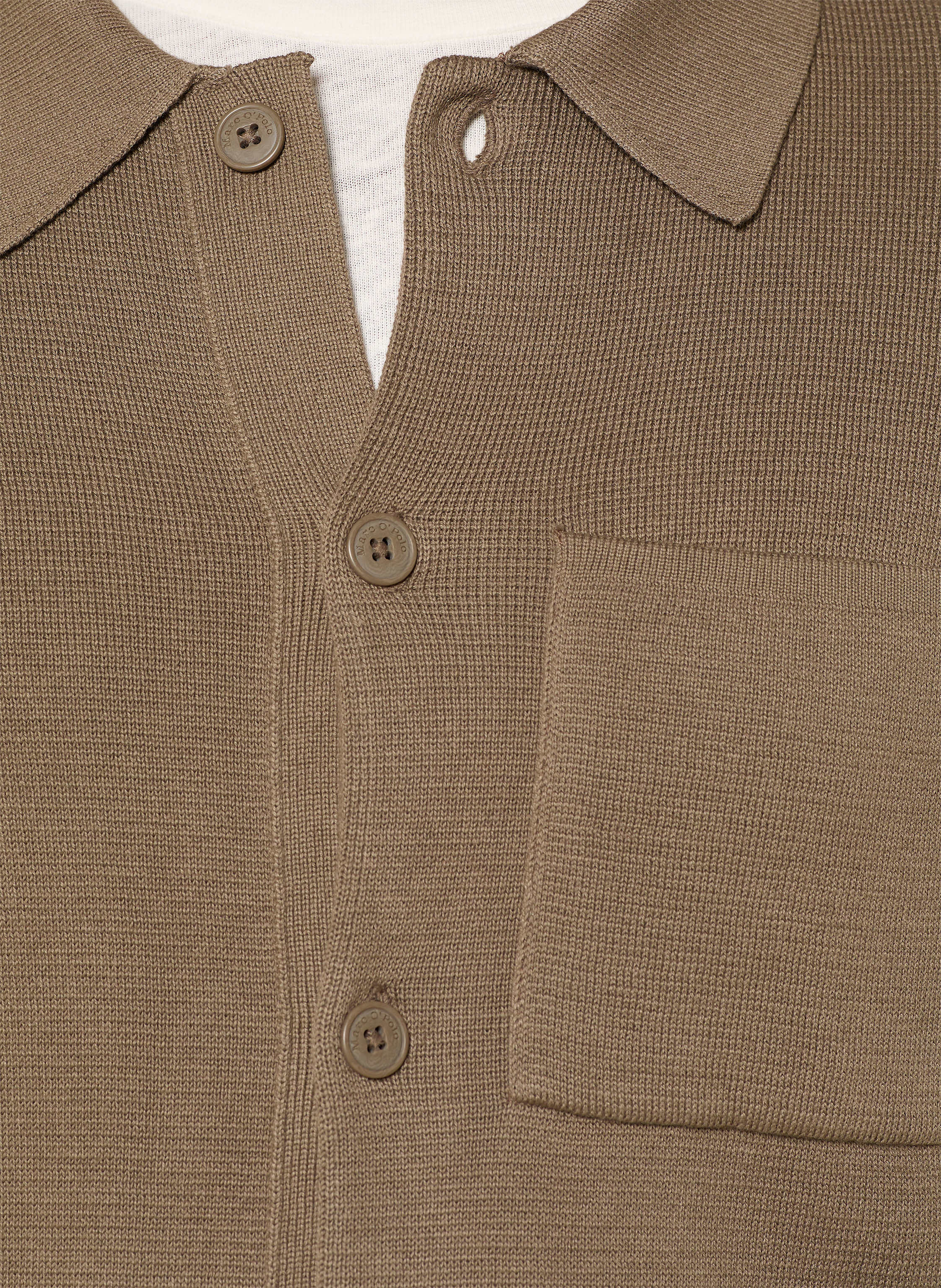 Thumbnail - Marc O'polo Strickjacke braun