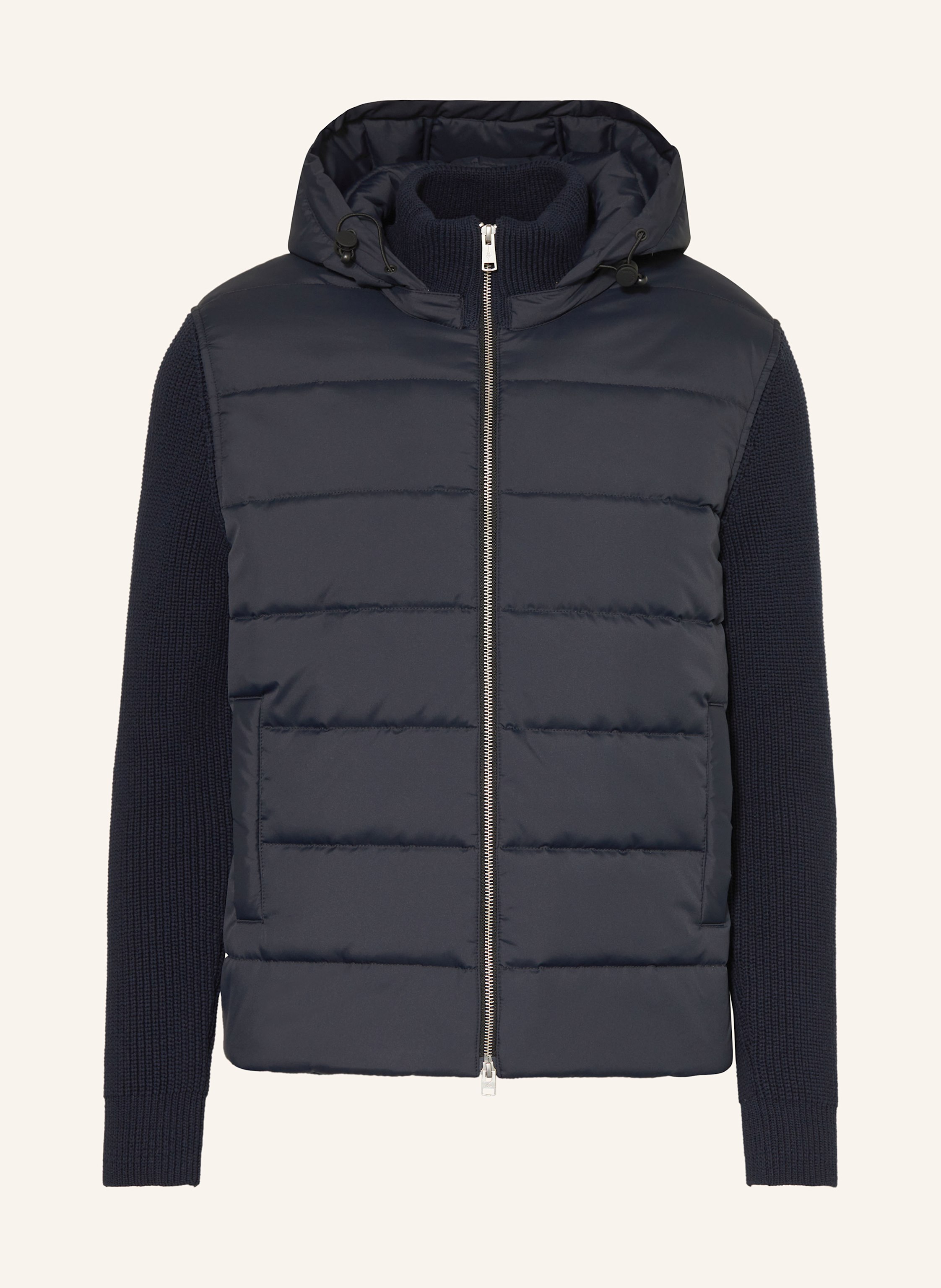 Marc O'polo Jacke Im Materialmix blau